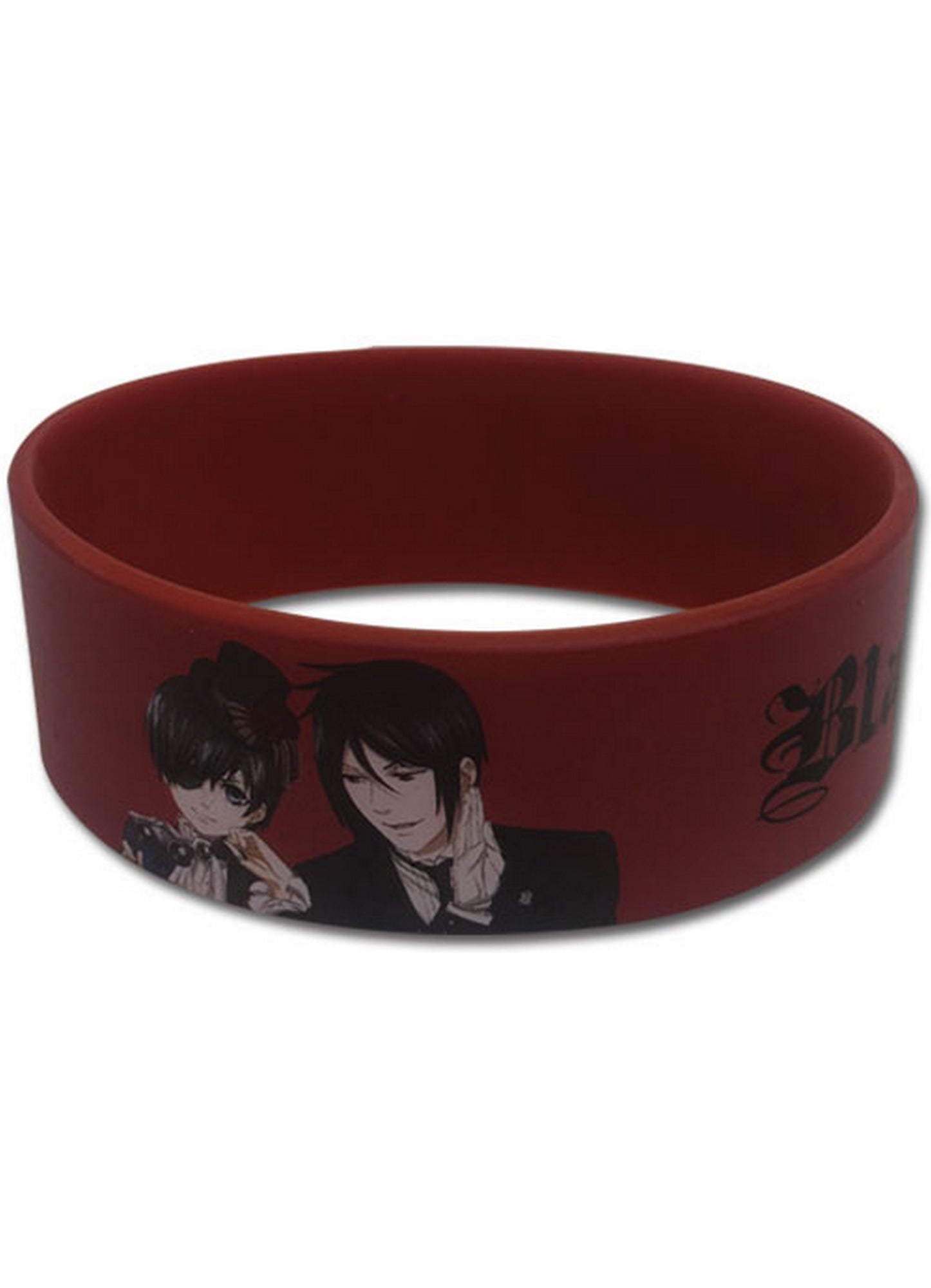Black Butler 2 - Ciel Phantomhive And Sebastian Michaelis PVC Wristband