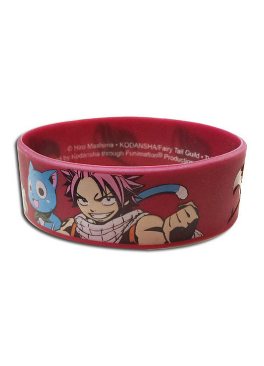 Fairy Tail - Natsu Dragneel & Happy PVC Wristband