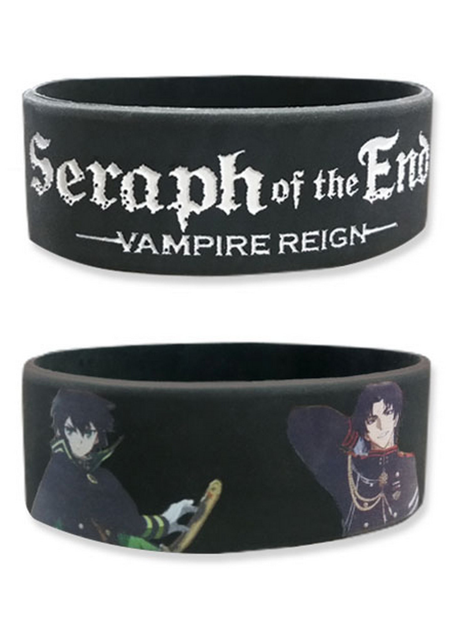 Seraph Of The End - Yuichiro Hyakuya, Mikaela Hyakuya & Guren Ichinose PVC Wristband