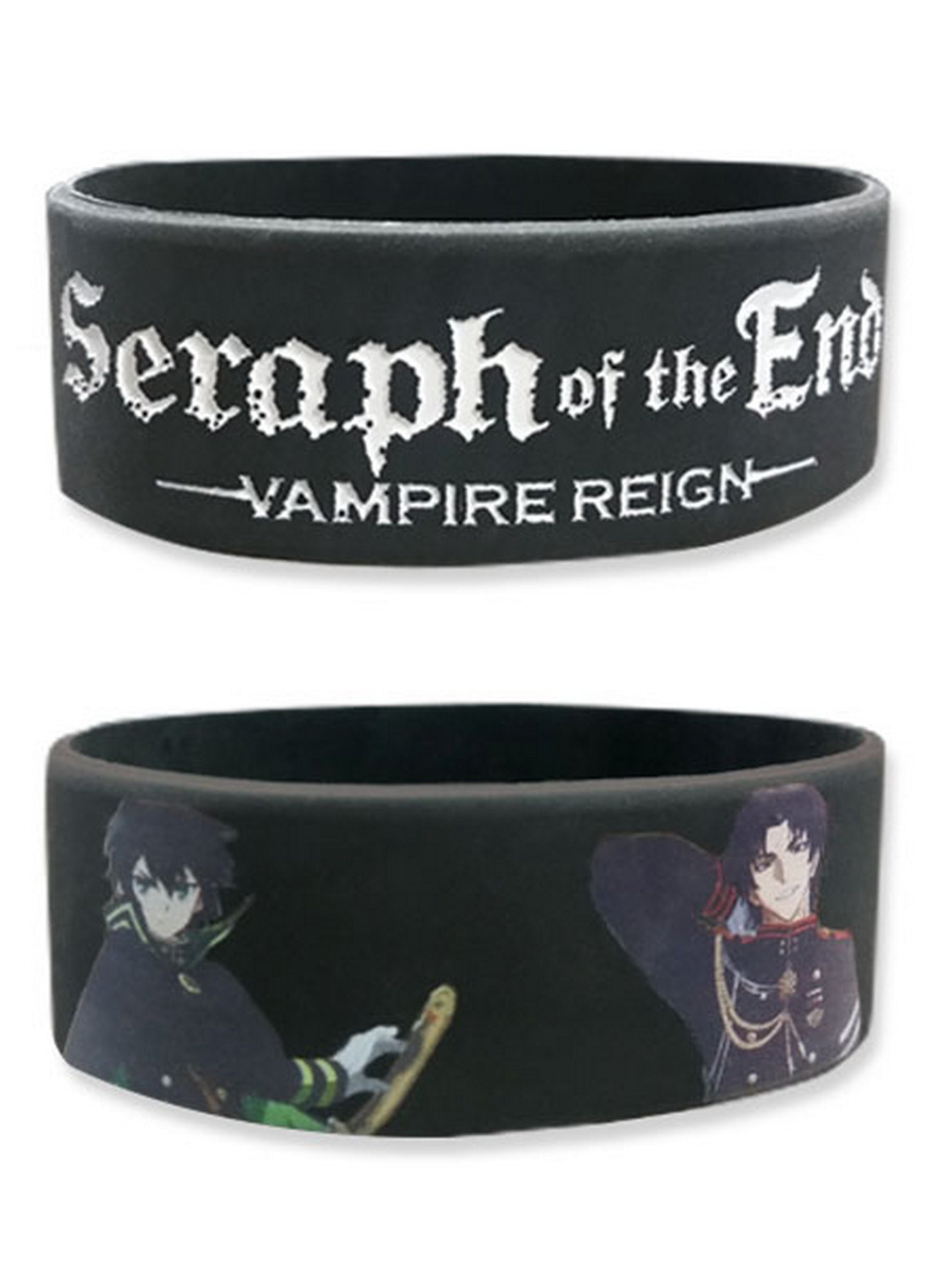 Seraph Of The End - Yuichiro Hyakuya, Mikaela Hyakuya & Guren Ichinose PVC Wristband