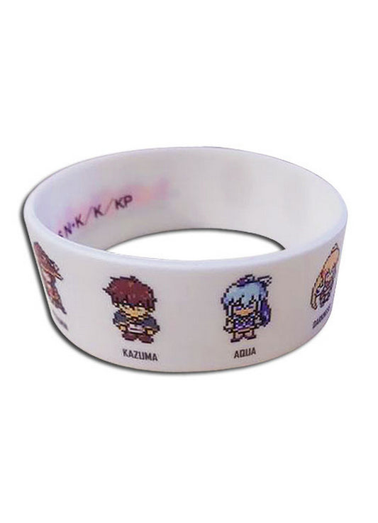 Konosuba - Pixel Group PVC Wristband