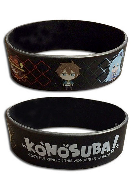 Konosuba - SD Group PVC Wristband