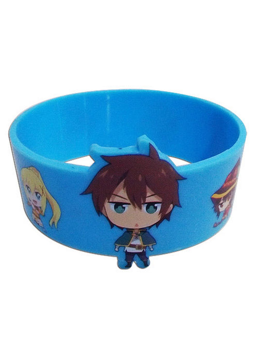 Konosuba - Group PVC Wristband