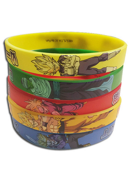 Dragon Ball Z - PVC Wristband Set (5 Pcs)