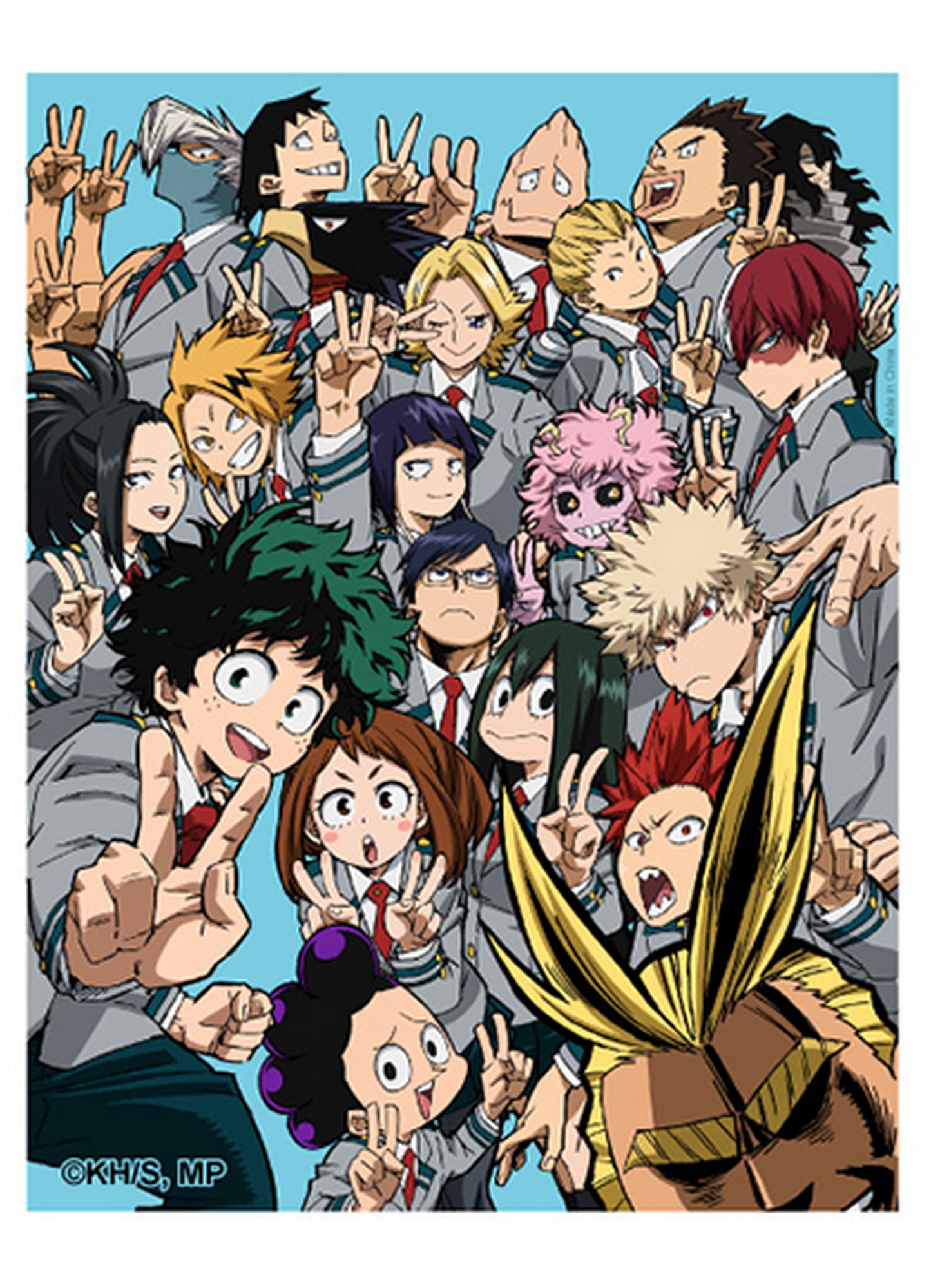 My Hero Academia - Class 1-A Sticker 3"H
