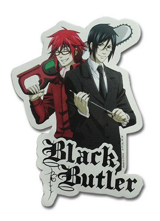 Black Butler - Grell Sutcliff And Sebastian Michaelis Sensei Sticker