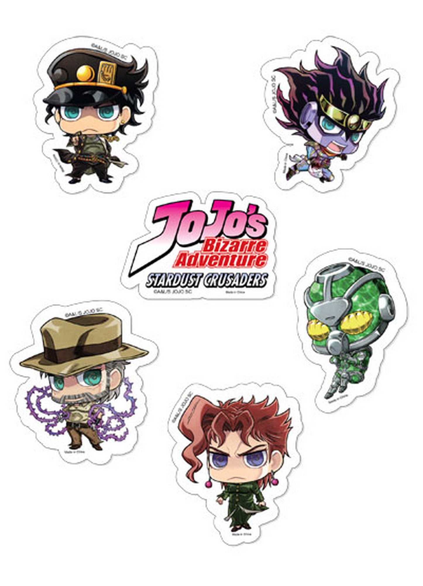 Jojos Bizarre Adventure - SD Sticker Set