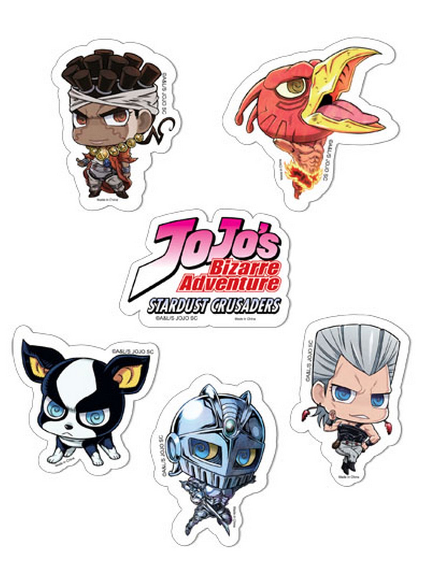 Jojos Bizarre Adventure - SD 2 Sticker Set