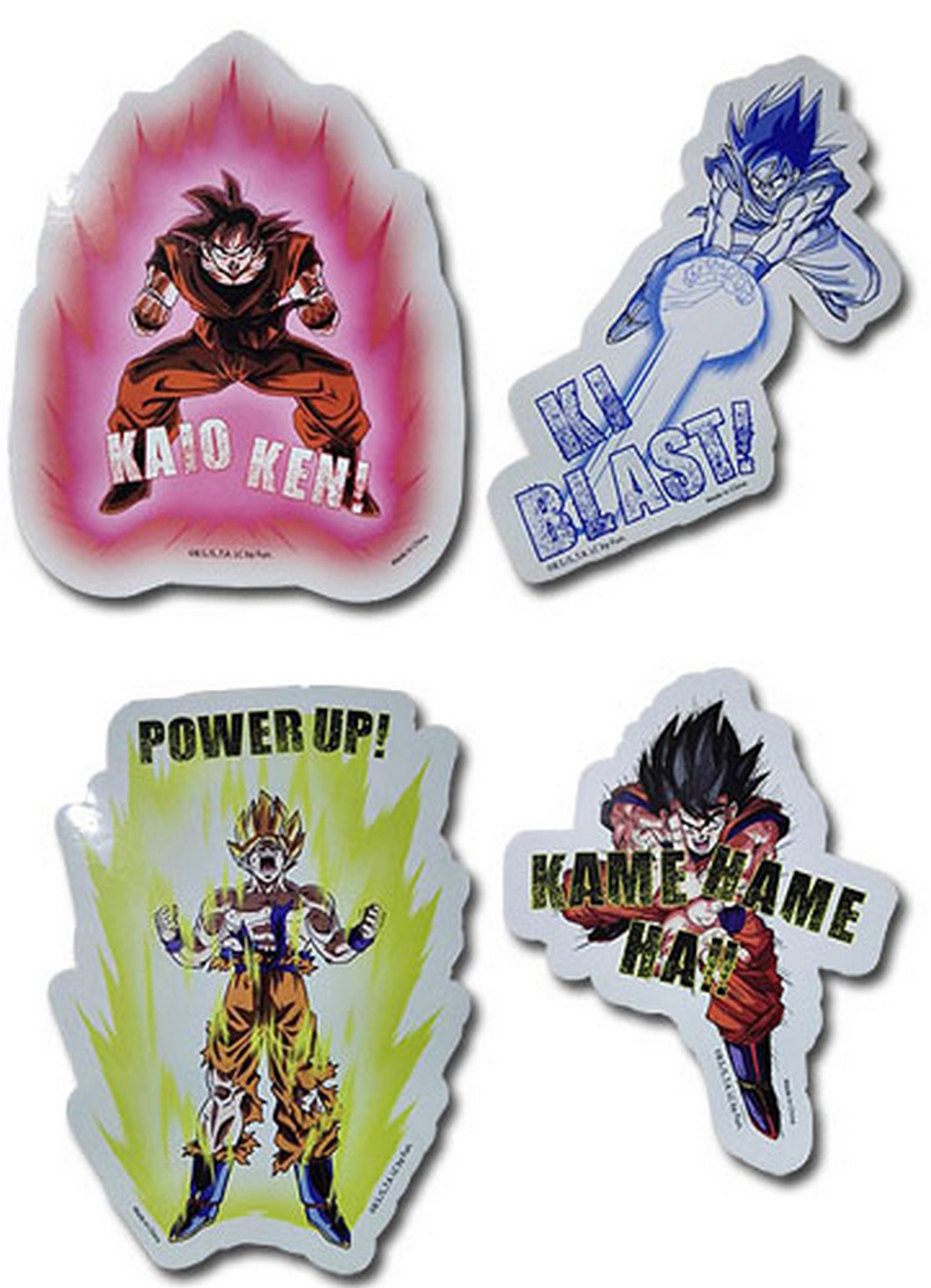 Dragon Ball Z - Son Goku Sticker Set