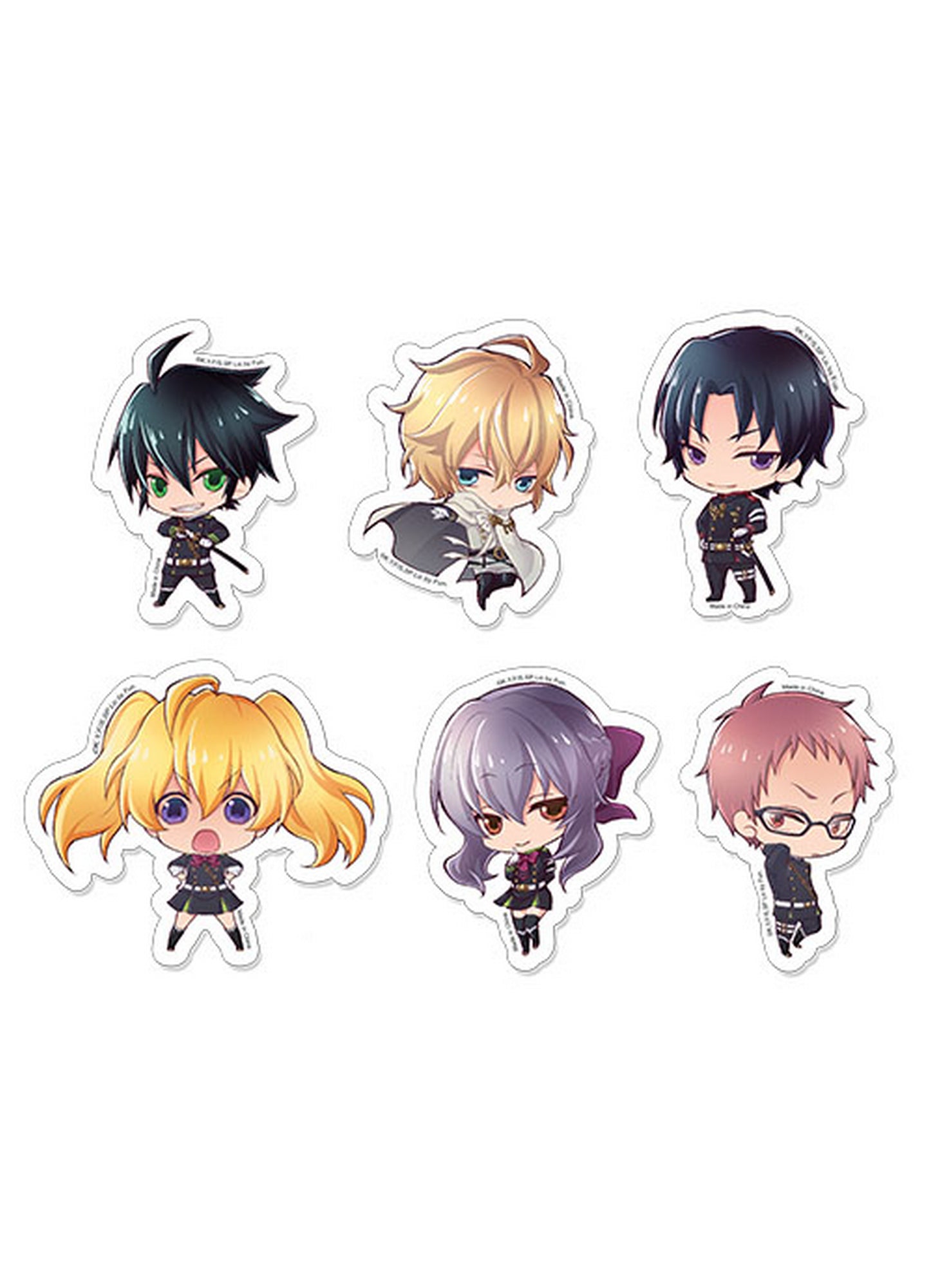 Seraph Of The End - SD Sticker Set