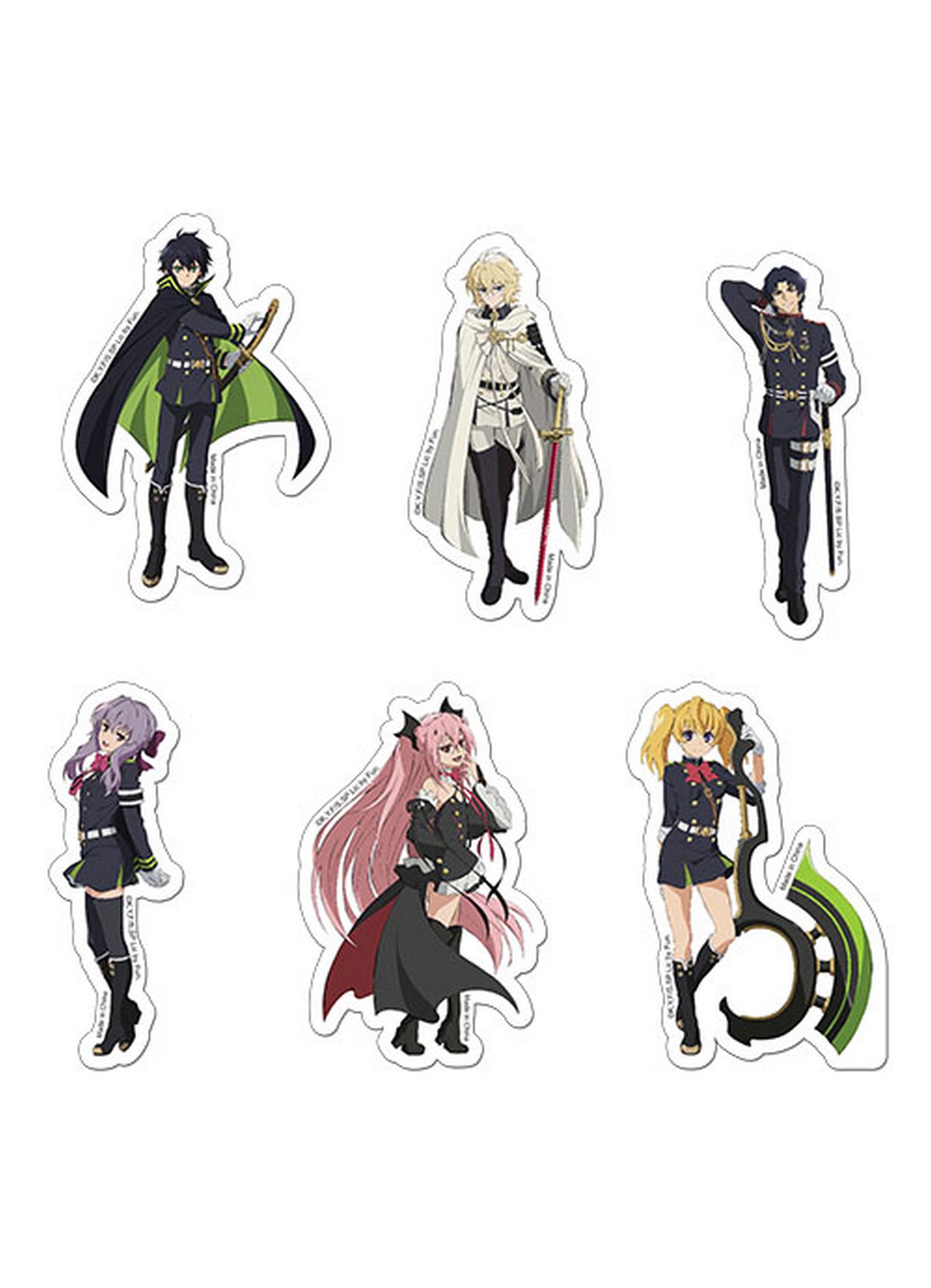 Seraph Of The End - Sticker Set