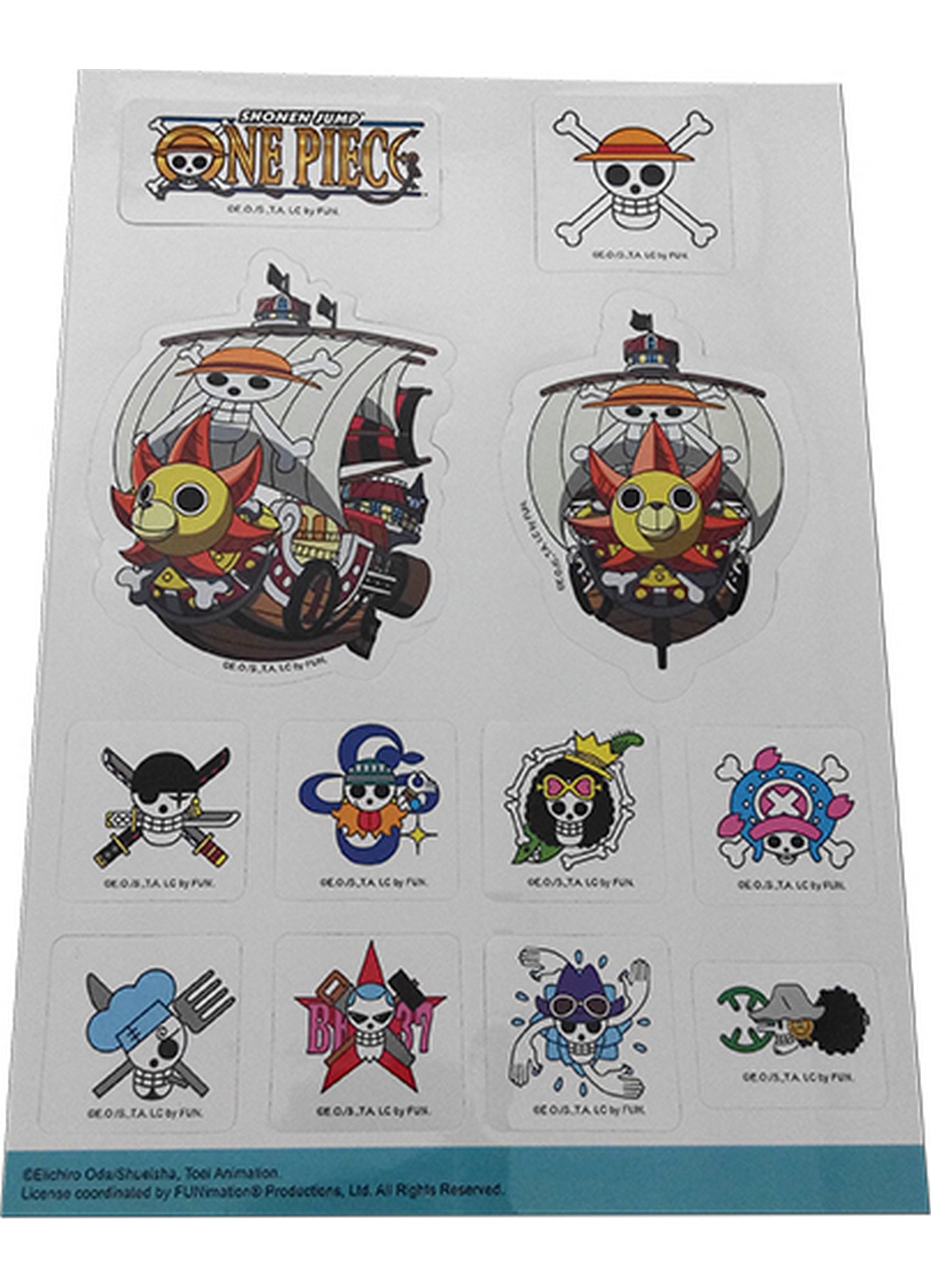 One Piece - Icons & Ship Sticker Set