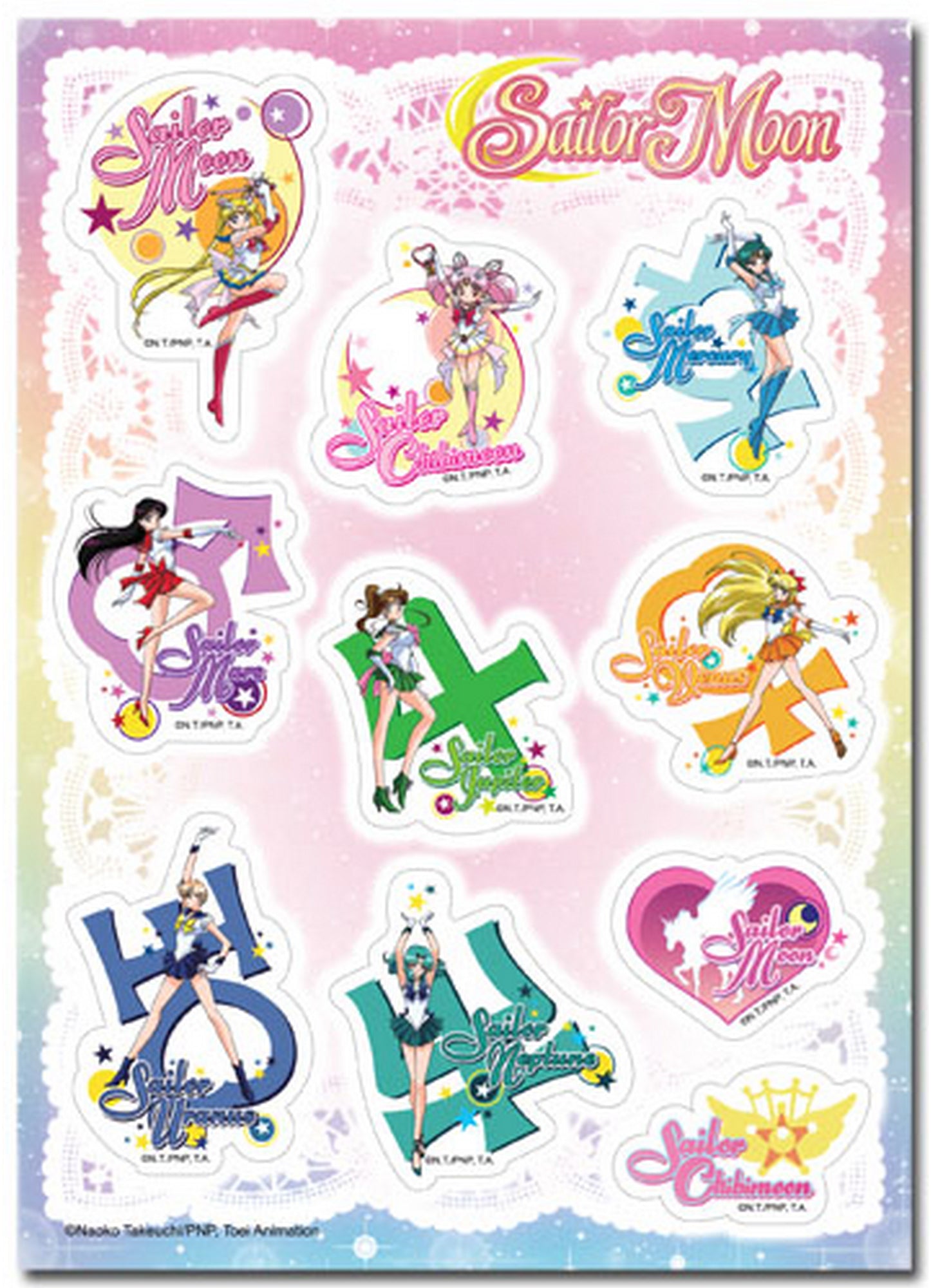 Sailor Moon Super S - Icons Sticker Set