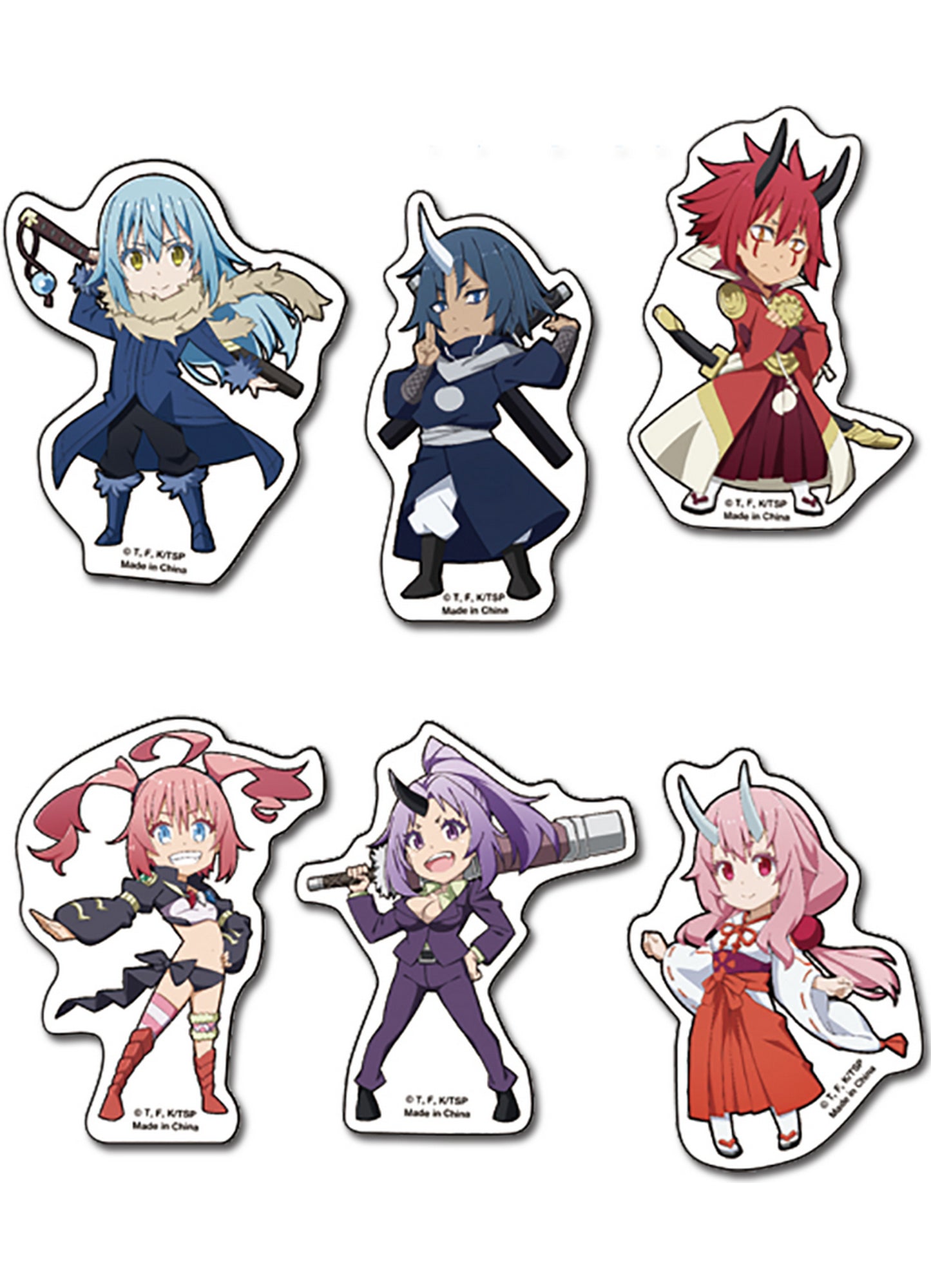That Time I Got Reincarnated As A Slime - Group SD #2 Sticker Set