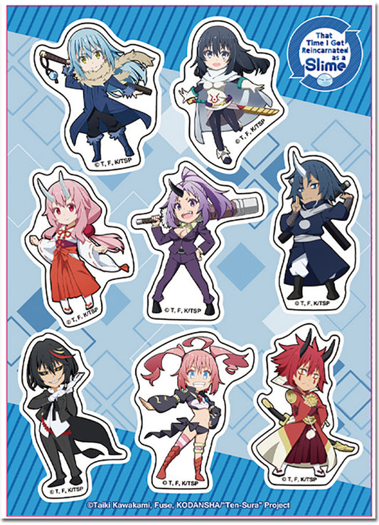 That Time I Got Reincarnated As A Slime - SD2 Sticker Set 5"X7"