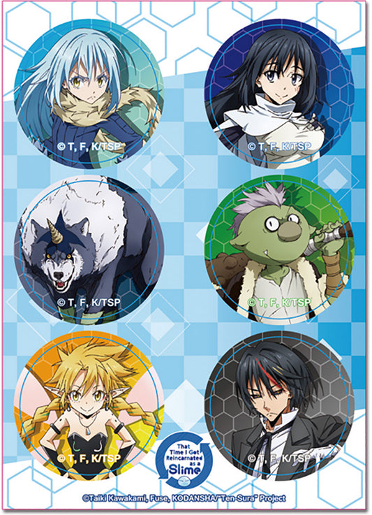 That Time I Got Reincarnated As A Slime - Group#2 Sticker Set 5"X7"