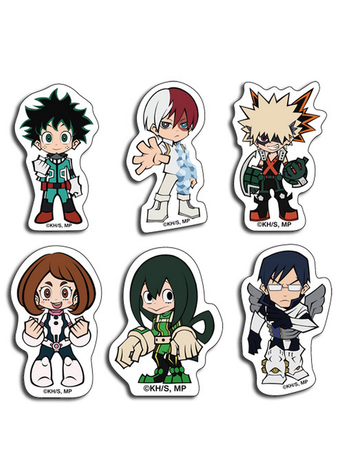My Hero Academia - Group SD Die-Cut Sticker Set 3.5"