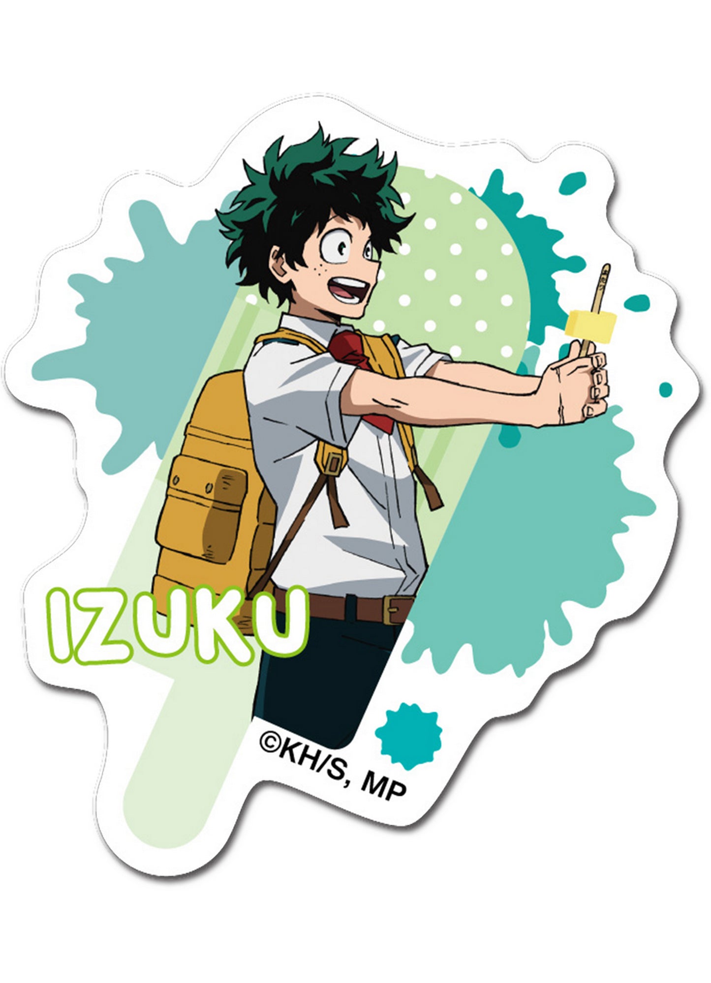 My Hero Academia - Ice Cream Midoriya Izuku "Deku" Die-Cut Sticker 3.5"