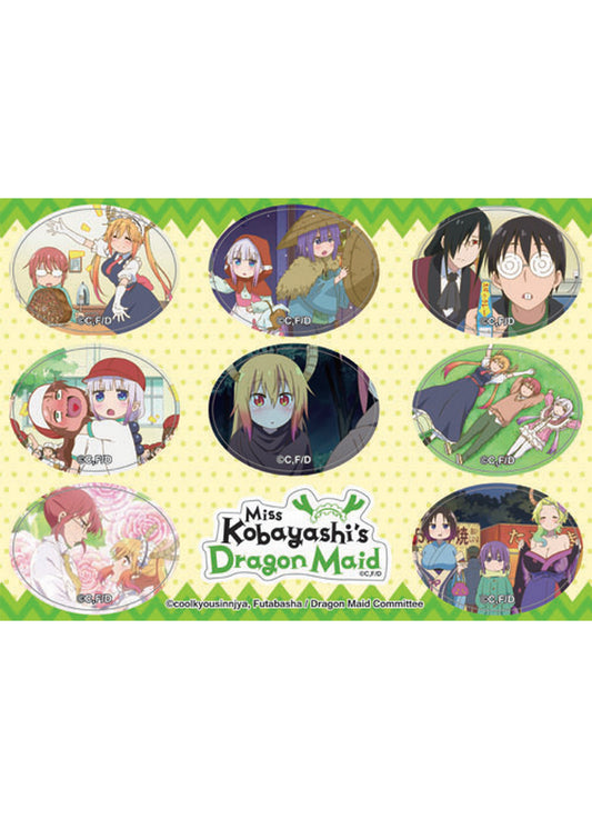Miss Kobayashis Dragon Maid S1 - Screenshot Sticker Set 5"X7"