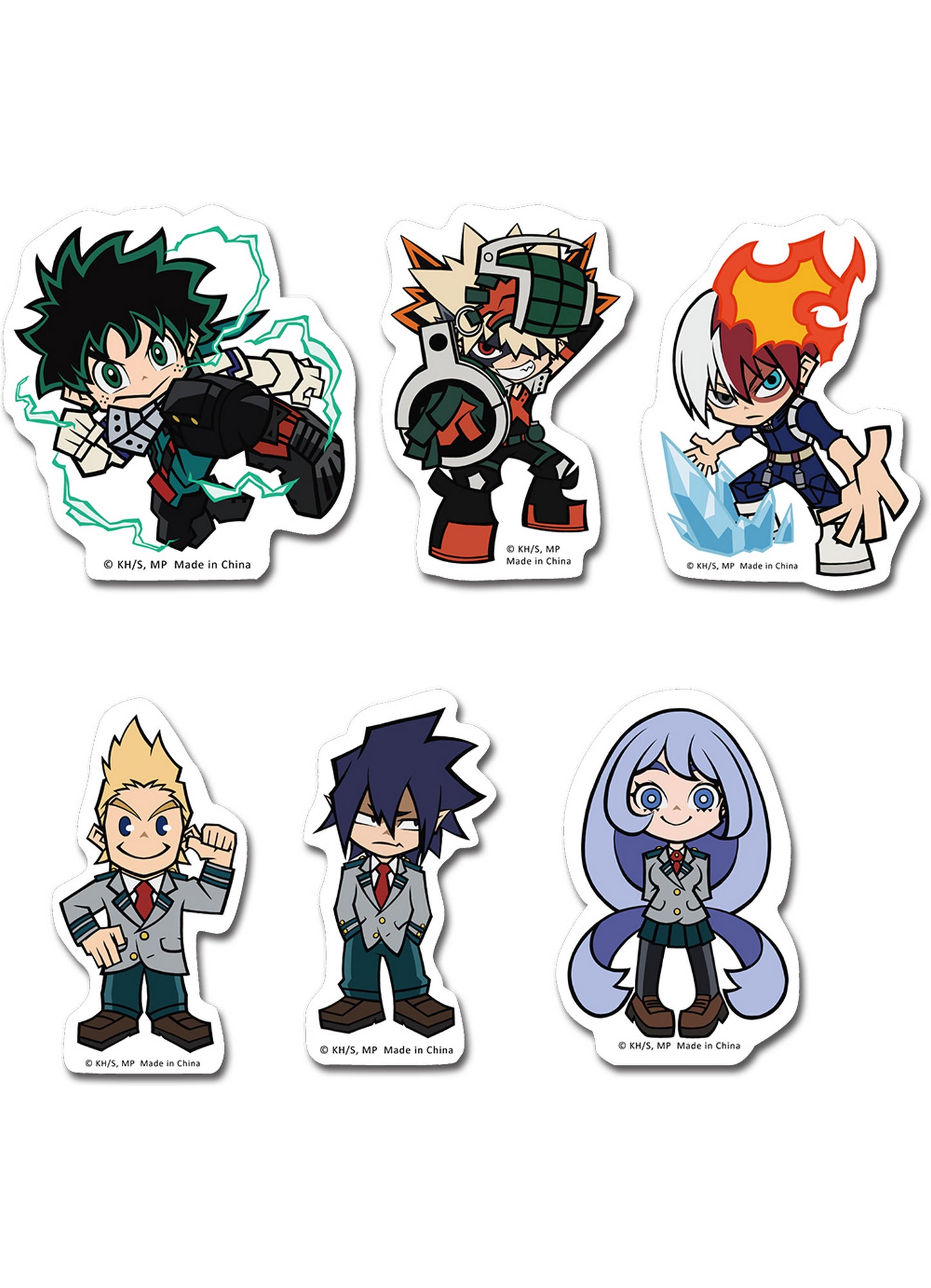 My Hero Academia S3 - SD Group 01 Sticker Die-Cut 3.5"