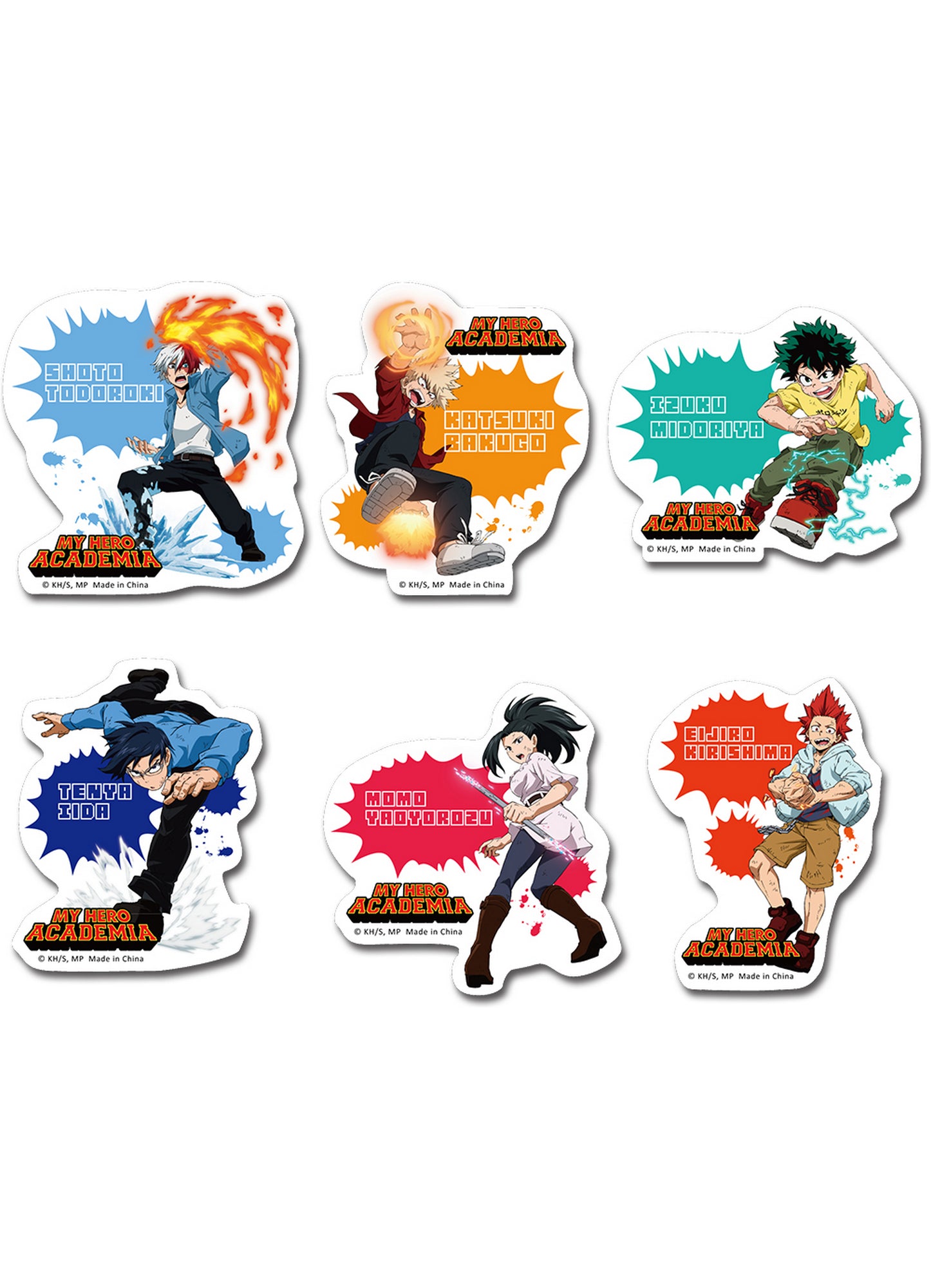 My Hero Academia S3 - Artwork B Sticker Die-Cut 3.5"