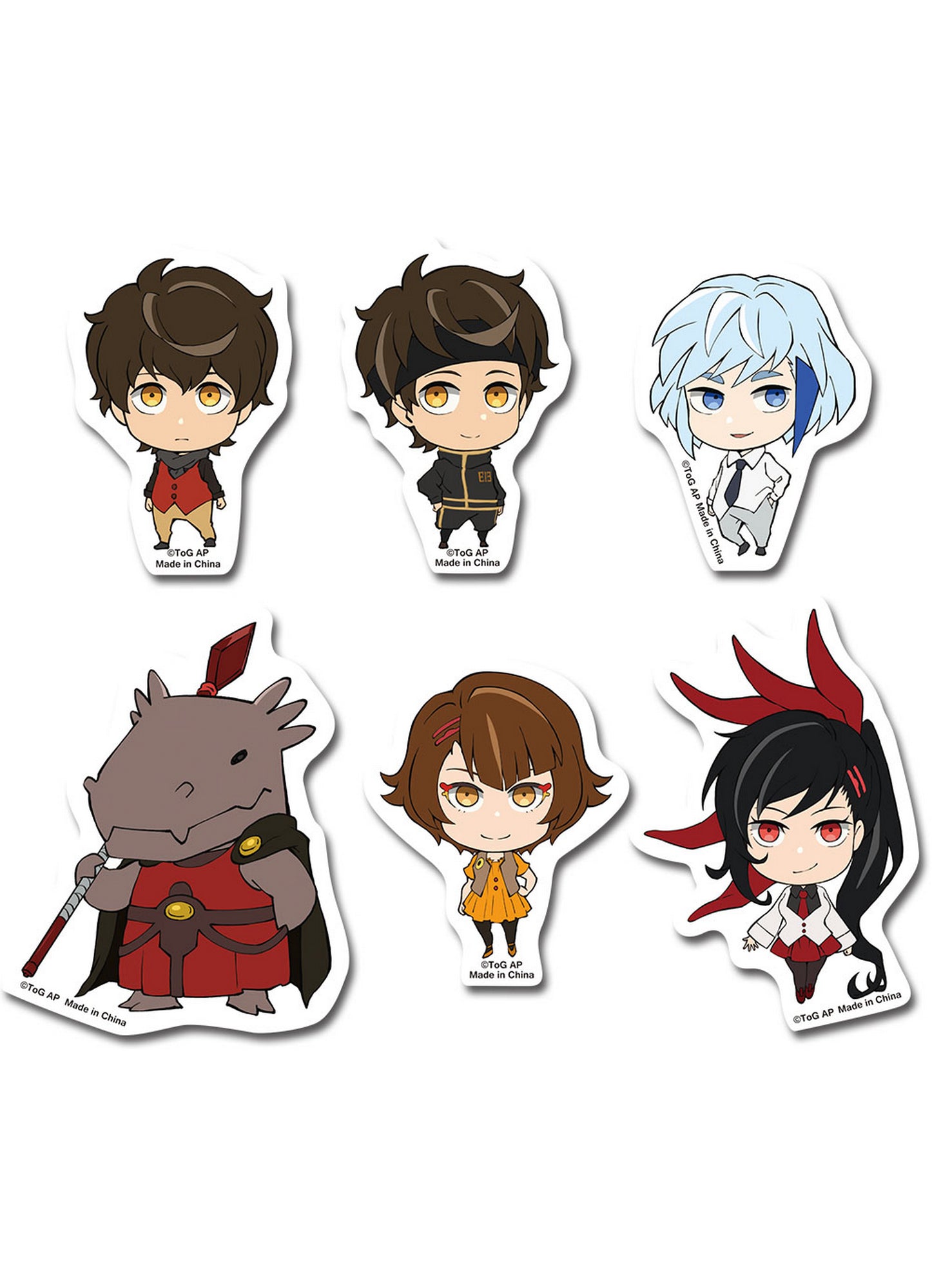 Tower Of God - SD Die-Cut Sticker Set