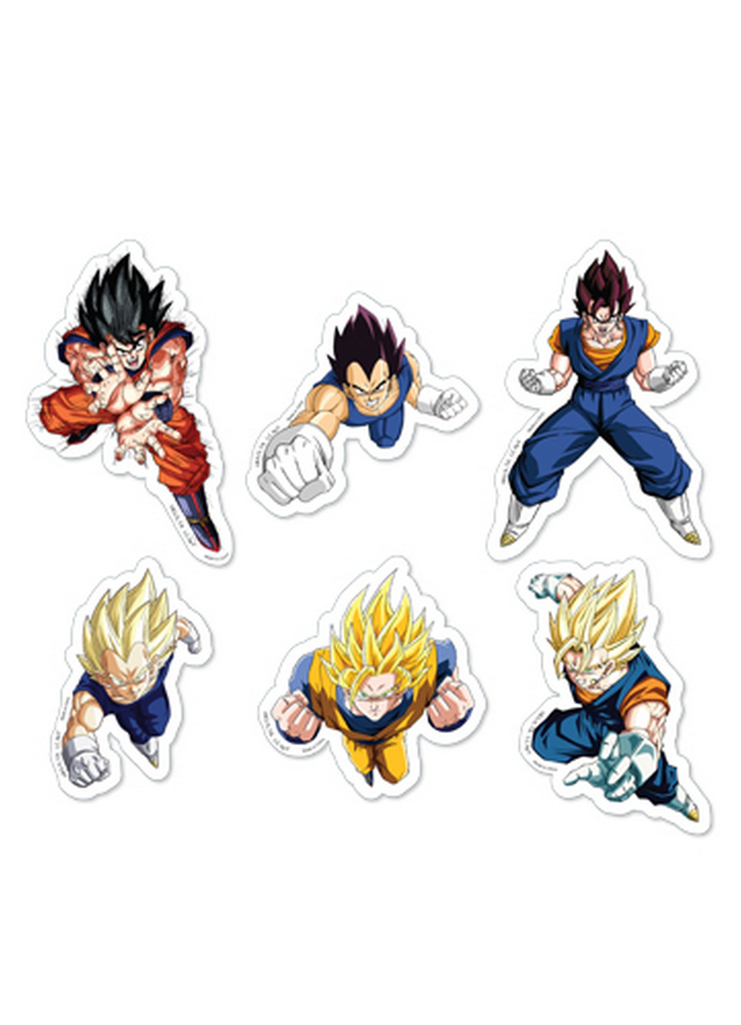 Dragon Ball Z - Group Die-Cut Sticker Set