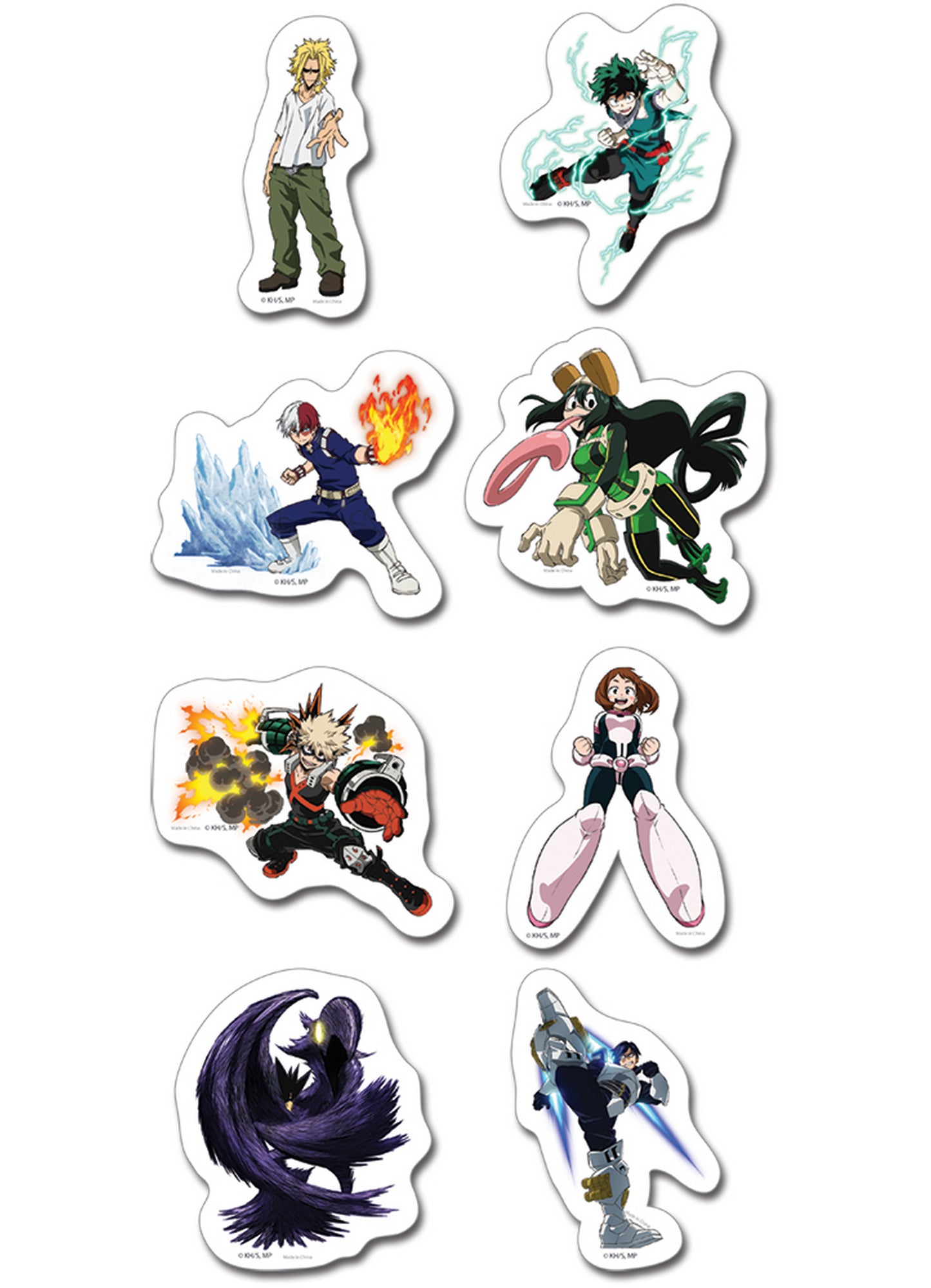 My Hero Academia - Mha Die-Cut Sticker Set