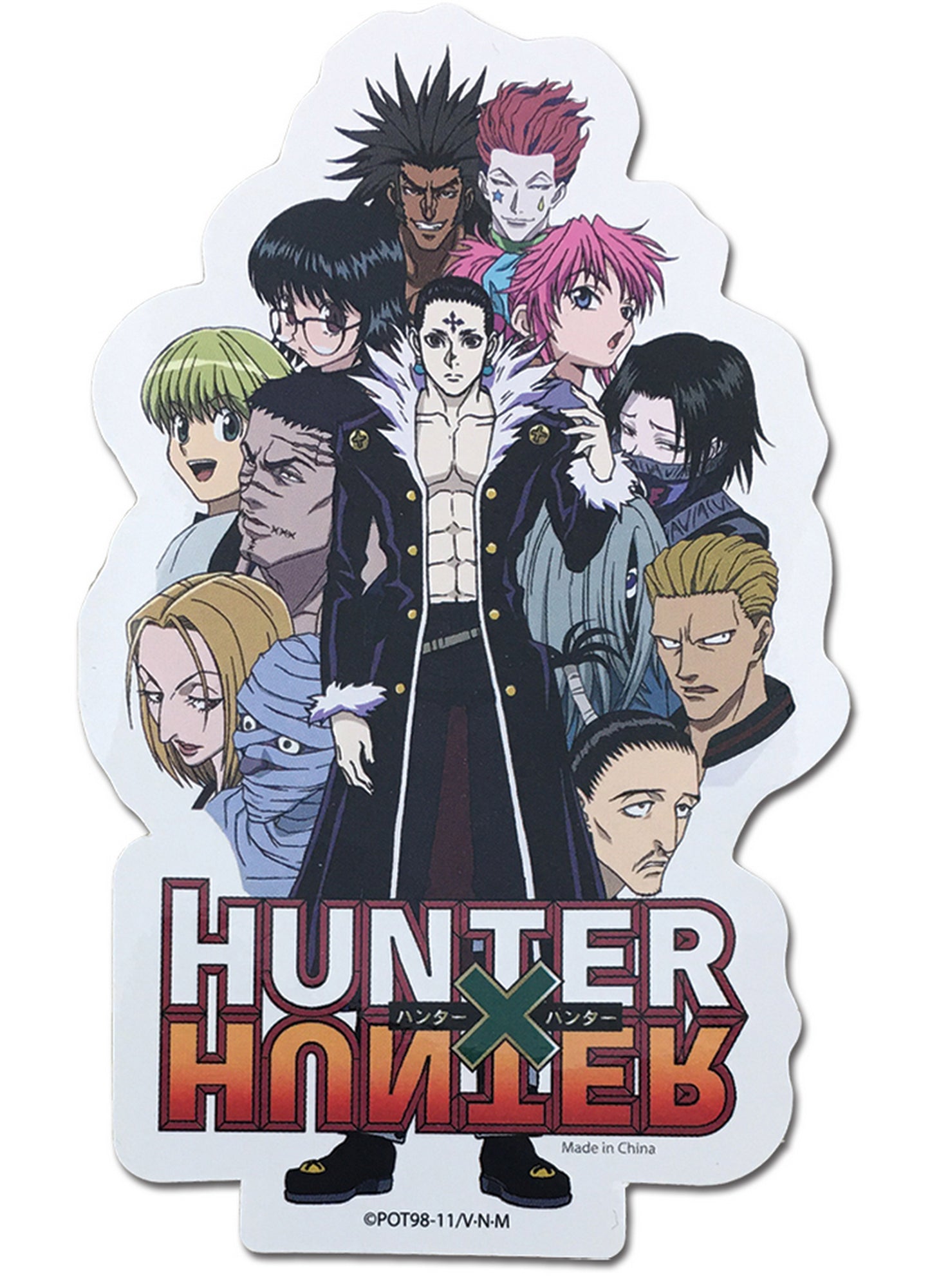 Hunter X Hunter - Phantom Troupe Die-Cut Sticker 4.5"