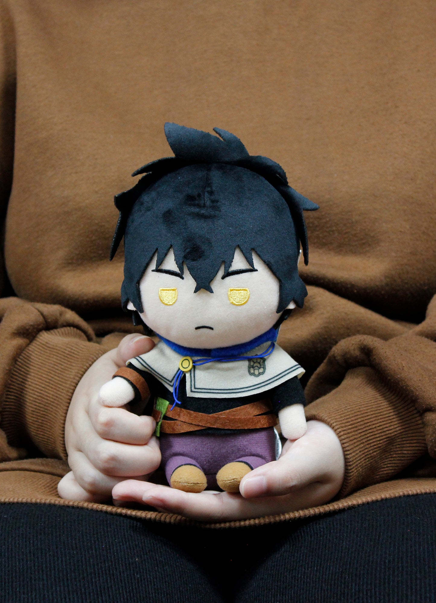 Black Clover - Yuno Sitting Pose Plush 6"H