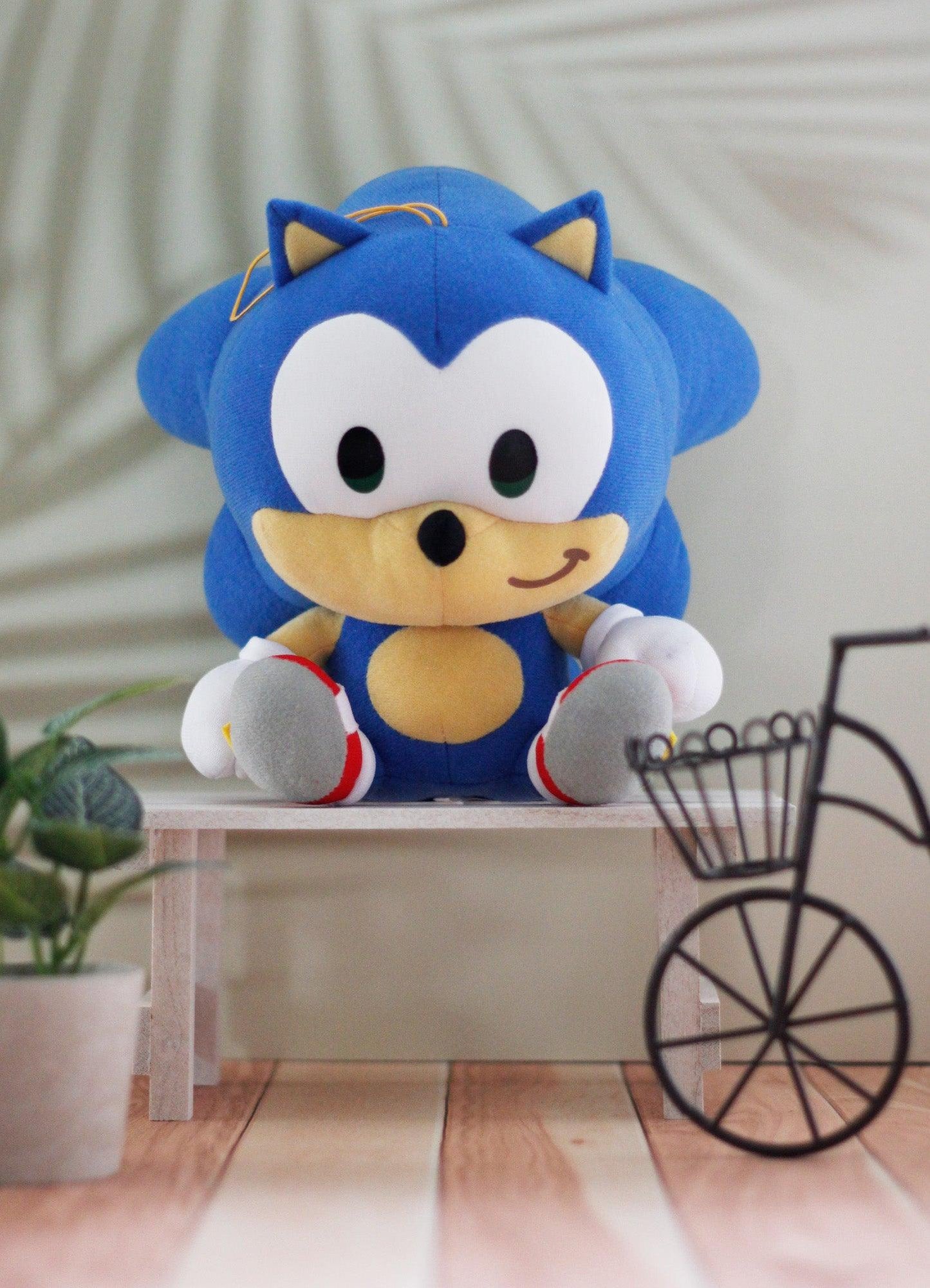 Sonic The Hedgehog - SD Sonic Sitting Pose Plush 7"