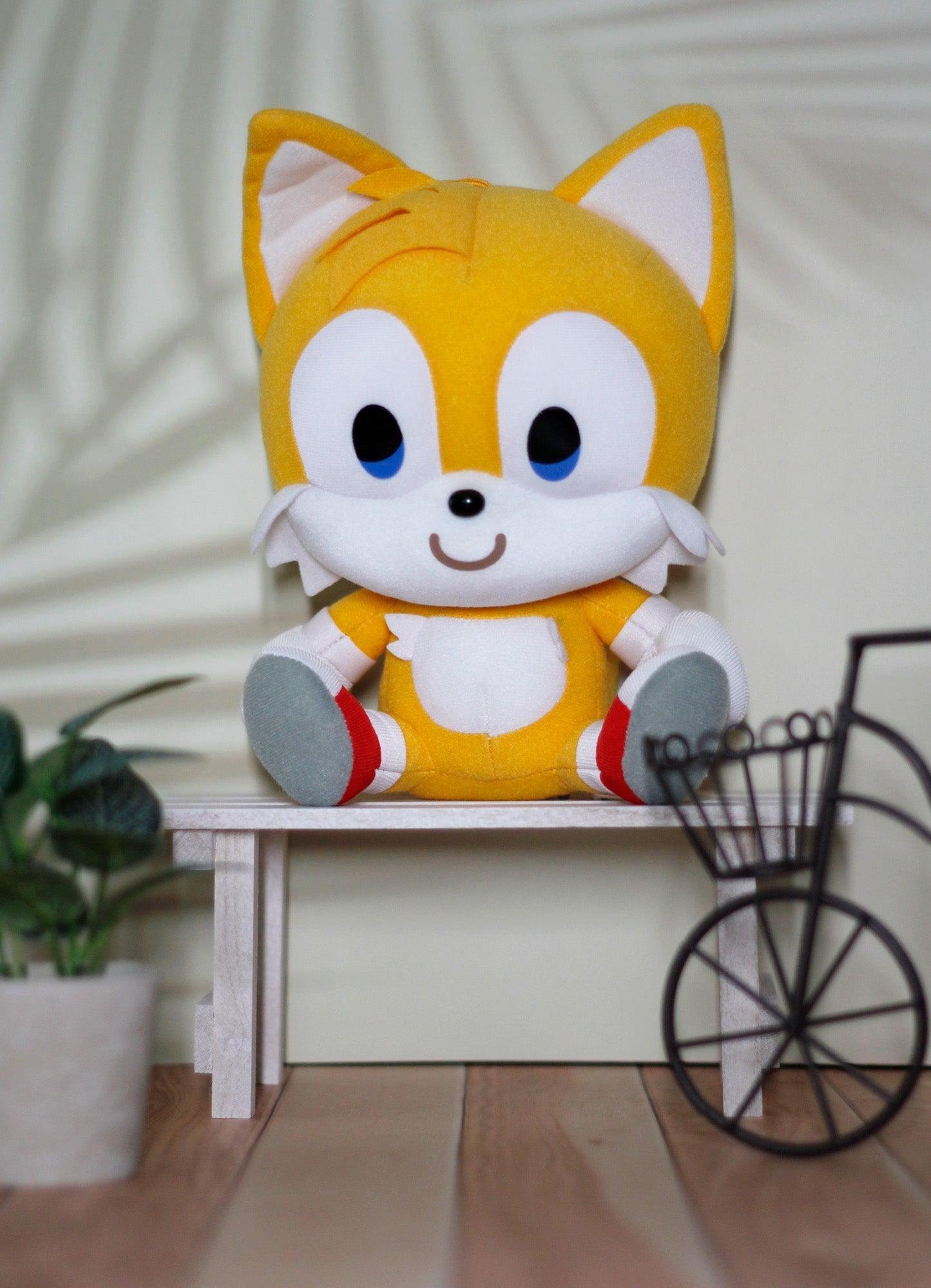 Sonic The Hedgehog - SD Miles "Tails" Prower Sitting Plush 7"
