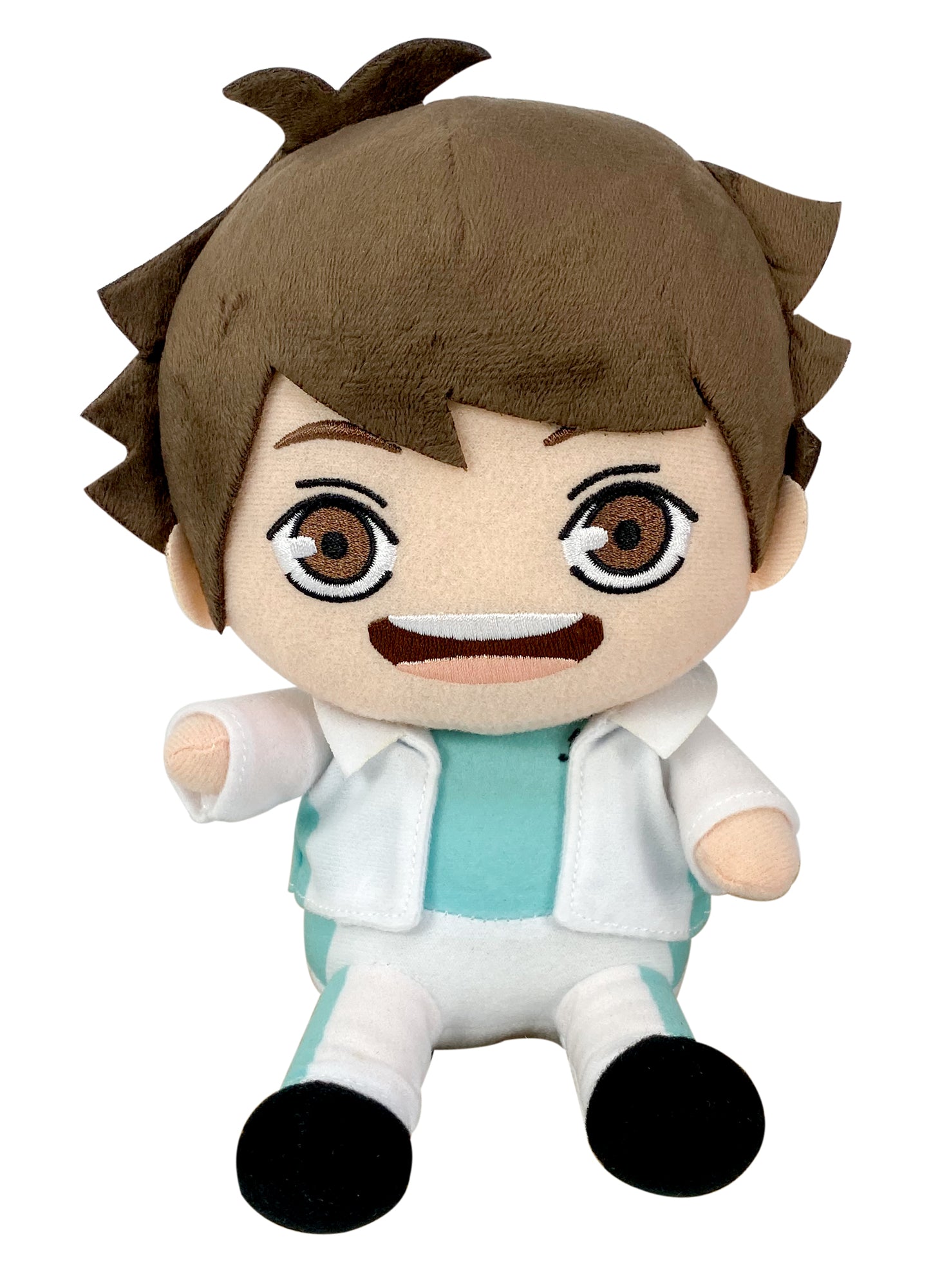 Haikyu S2 - Toru Oikawa Aoba Johsai Jacket Sitting Pose Plush 7"H