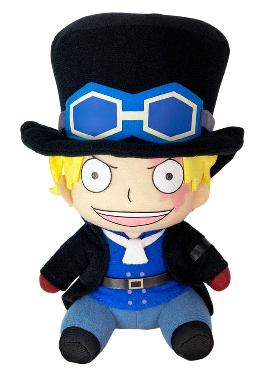 One Piece - Sabo Sitting Pose Plush 7"H