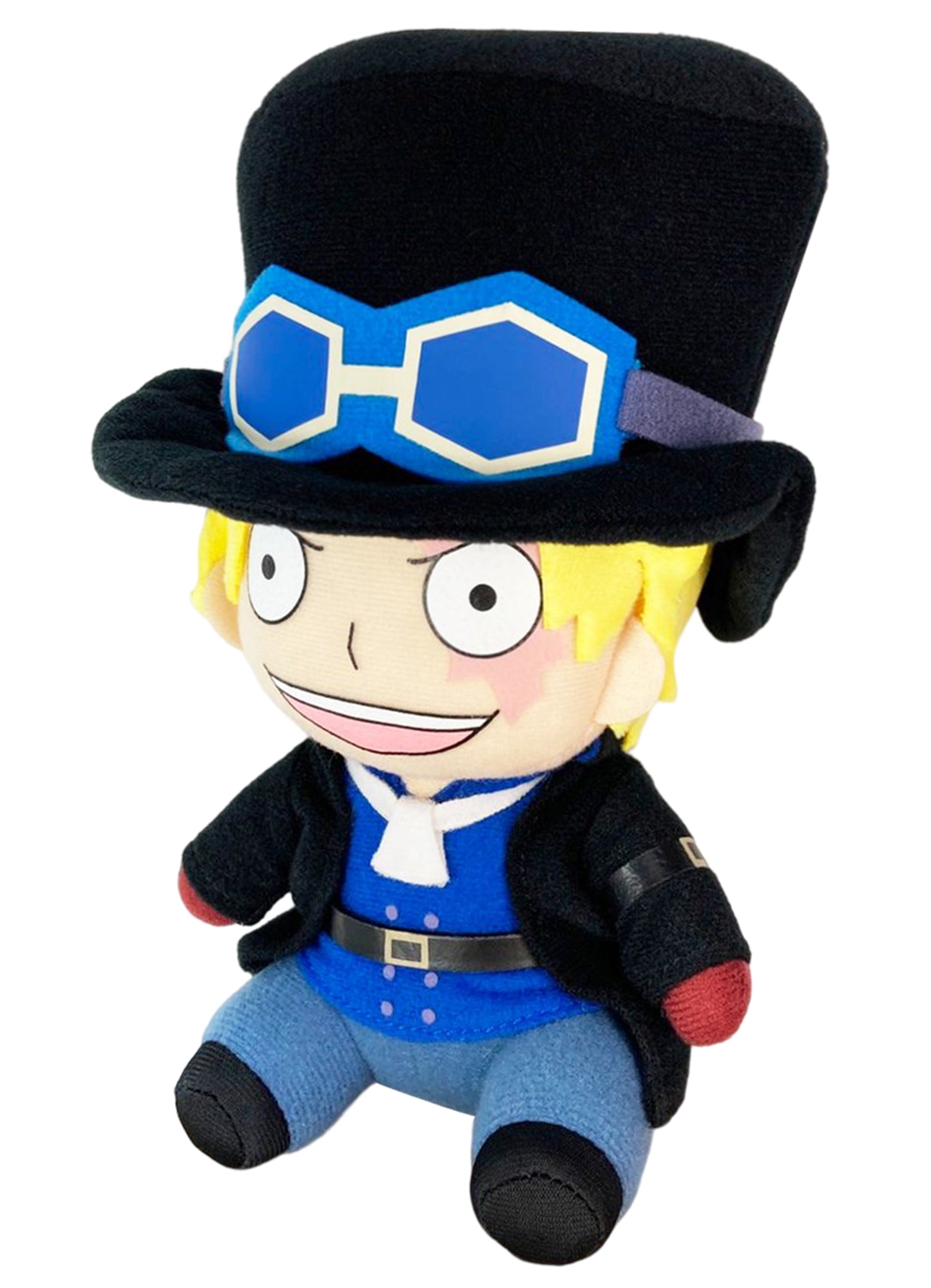 One Piece - Sabo Sitting Pose Plush 7"H