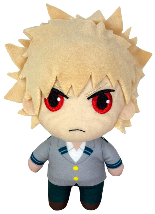 My Hero Academia S2 - Katsuki Bakugo Seifuku Plush 8"H