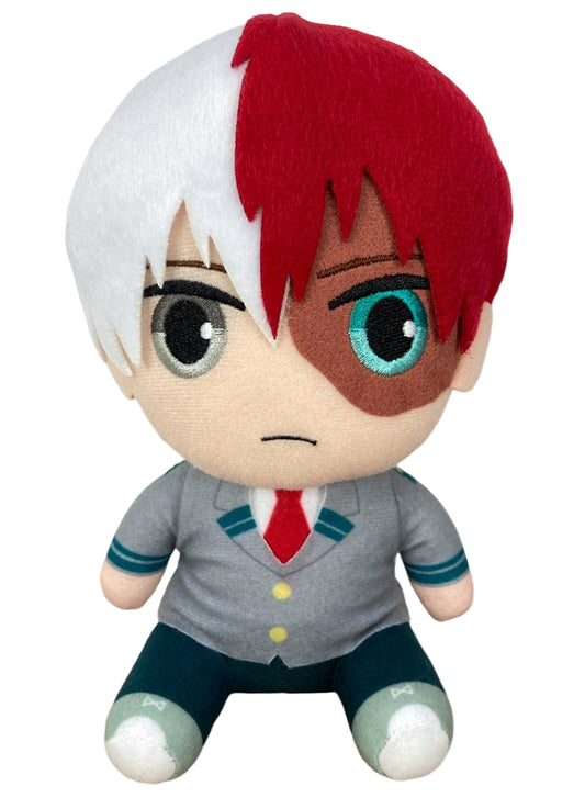 My Hero Academia S2 - Shoto Todoroki Seifuku Sitting Plush 7"H