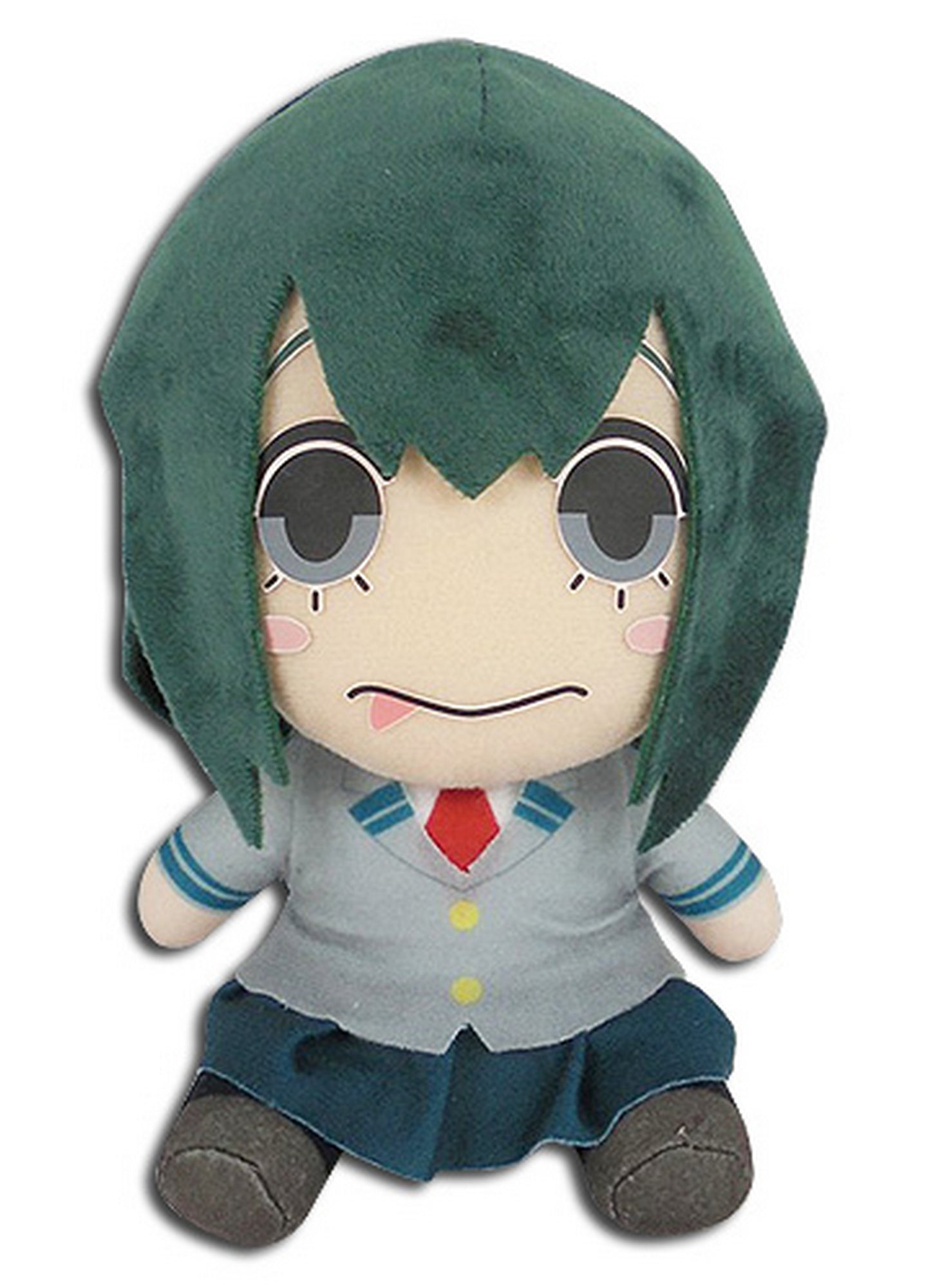 My Hero Academia S2 - Tsuyu Asui Seifuku Sitting Plush 7"H