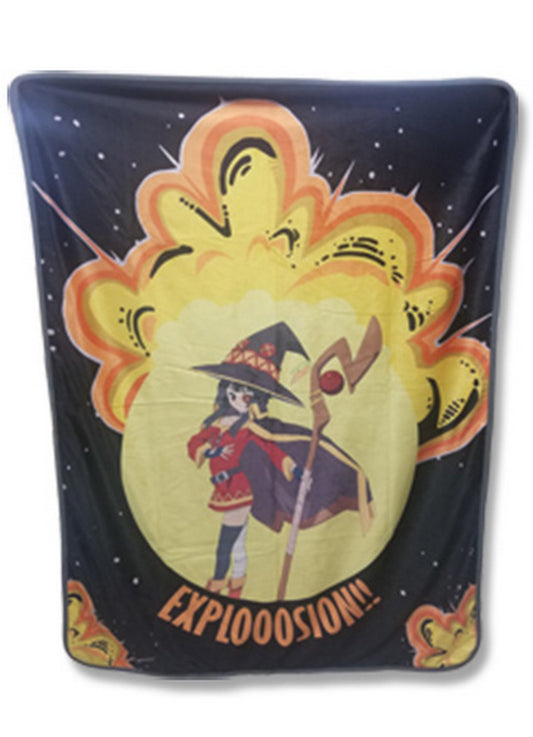 Konosuba - Megumin Throw Blanket 46"W x 60"H
