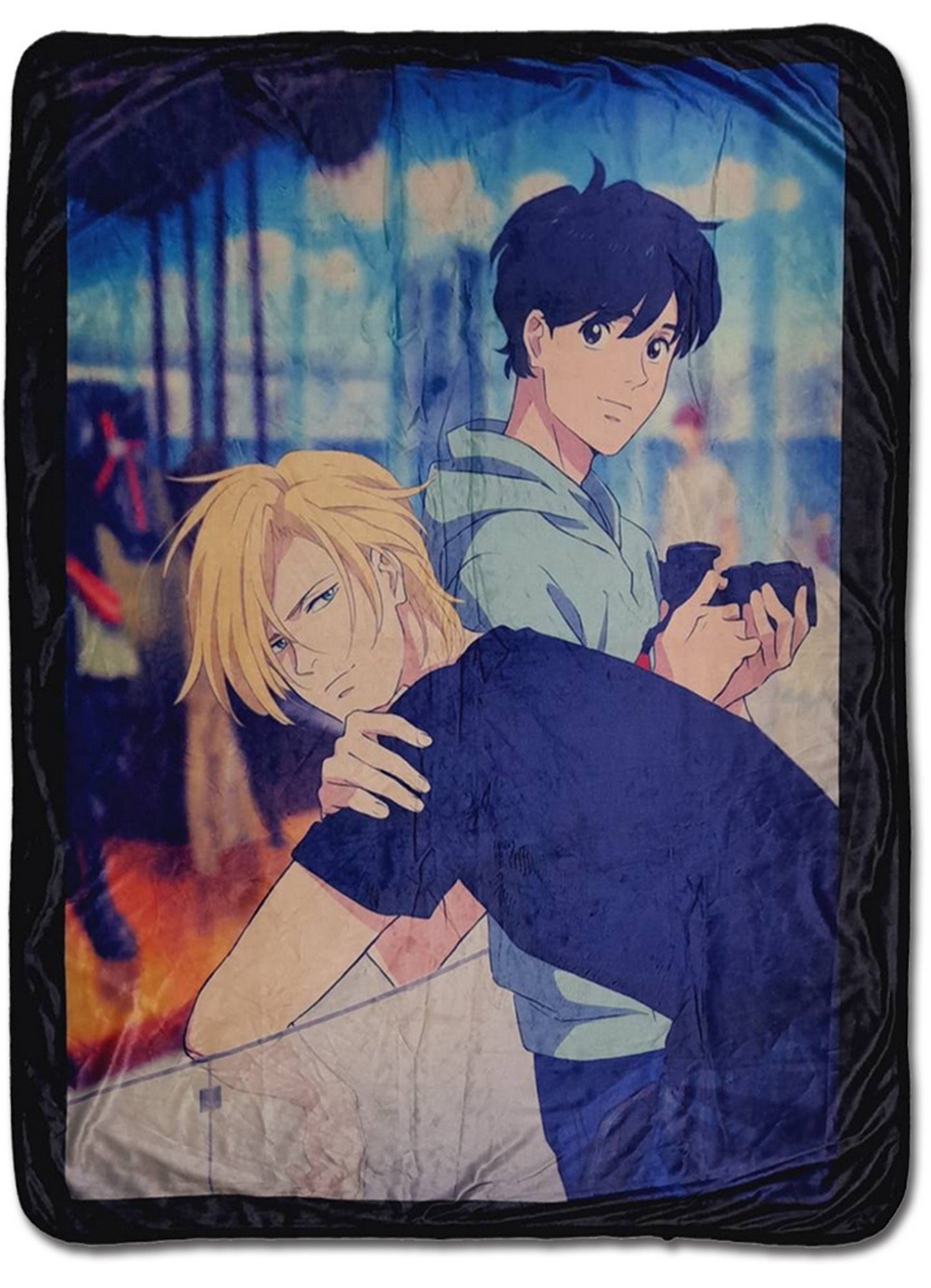 Banana Fish - Group Throw Blanket 46"W x 60"H