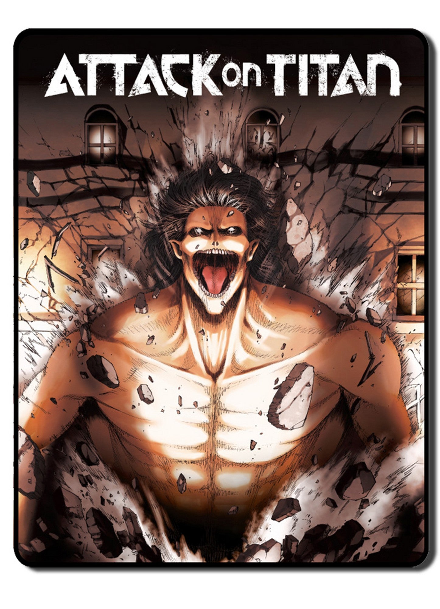 Attack On Titan Manga - Attack Titan Throw Blanket 46"W x 60"H