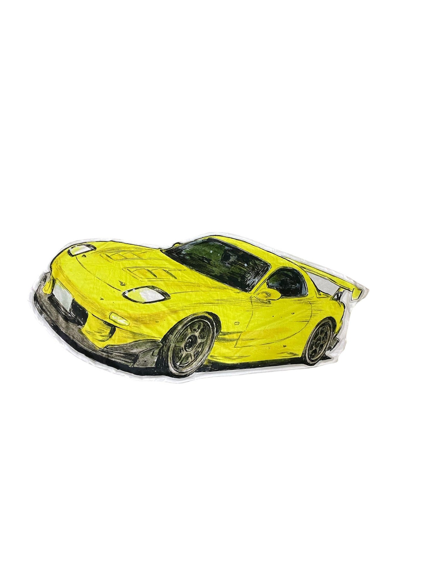 Initial D - Mazda Rx-7 Throw Blanket
