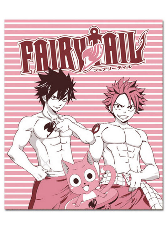 Fairy Tail S2 - Group Boys Throw Blanket 46"W x 60"H