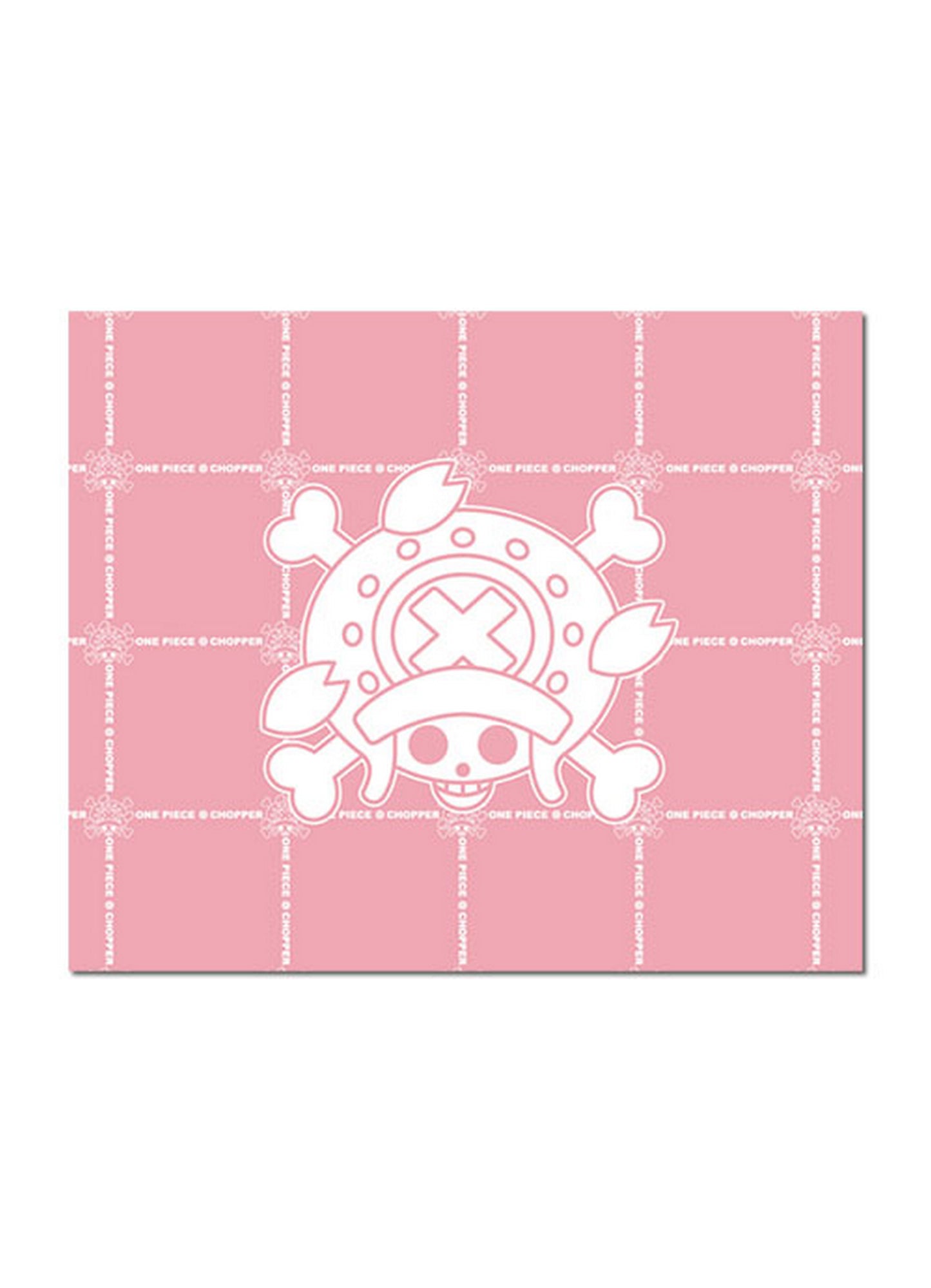 One Piece - Chopper Skull Icon Throw Blanket 46"W x 60"H