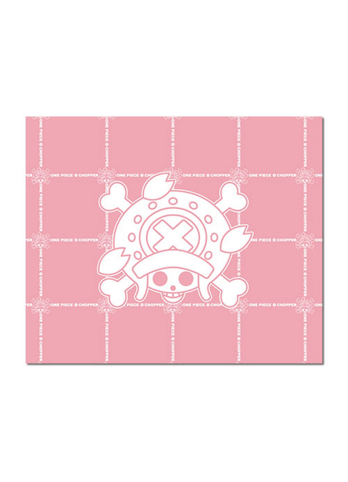 One Piece - Chopper Skull Icon Throw Blanket 46"W x 60"H