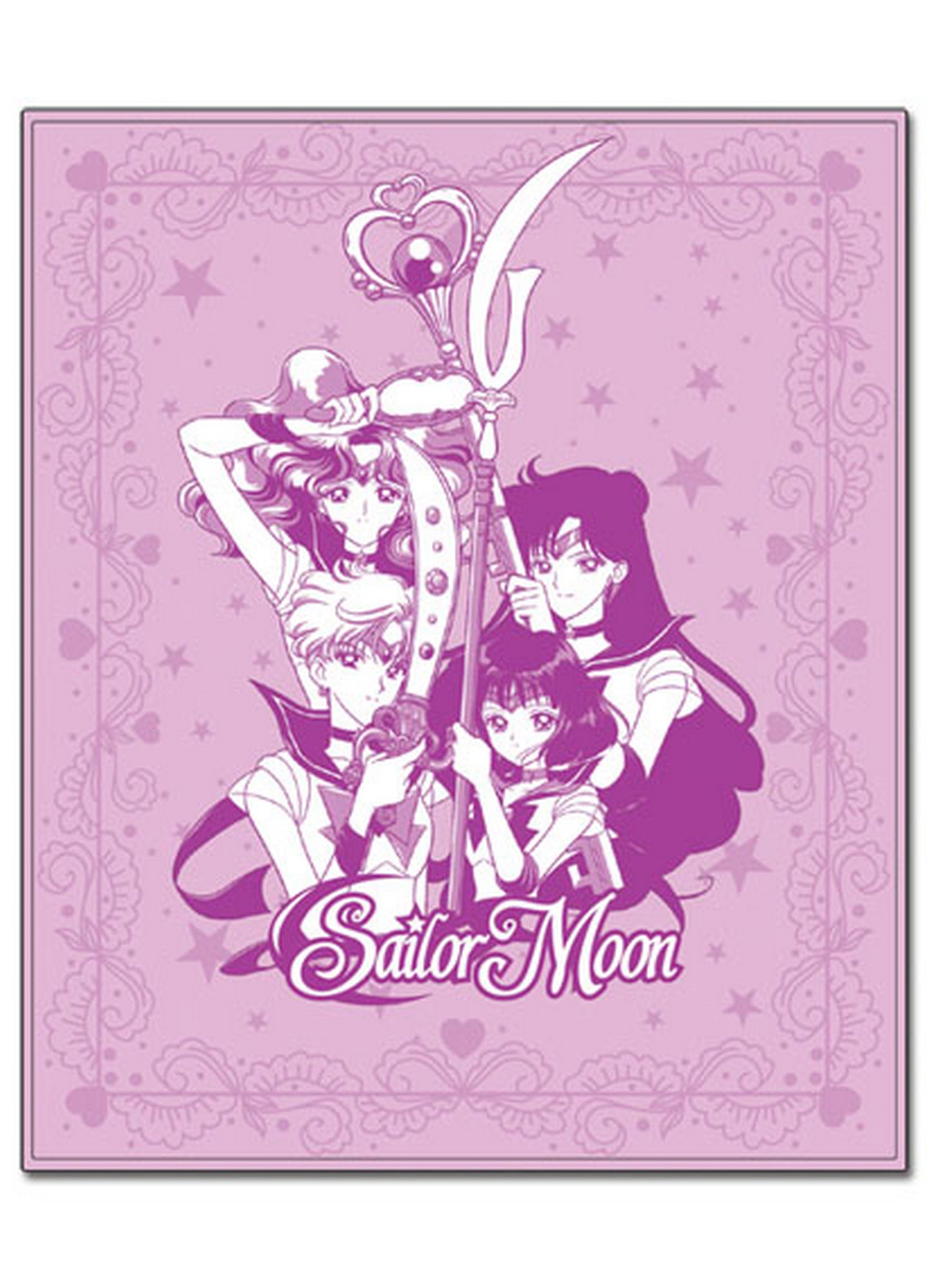 Sailor Moon Star - Sailor Outer Throw Blanket 46"W x 60"H
