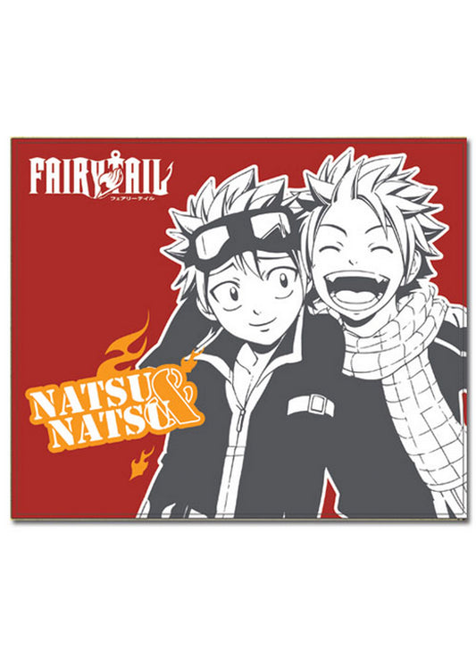 Fairy Tail S3 - Natsu Dragneel & Elodas Natsu Dragneel Throw Blanket 46"W x 60"H