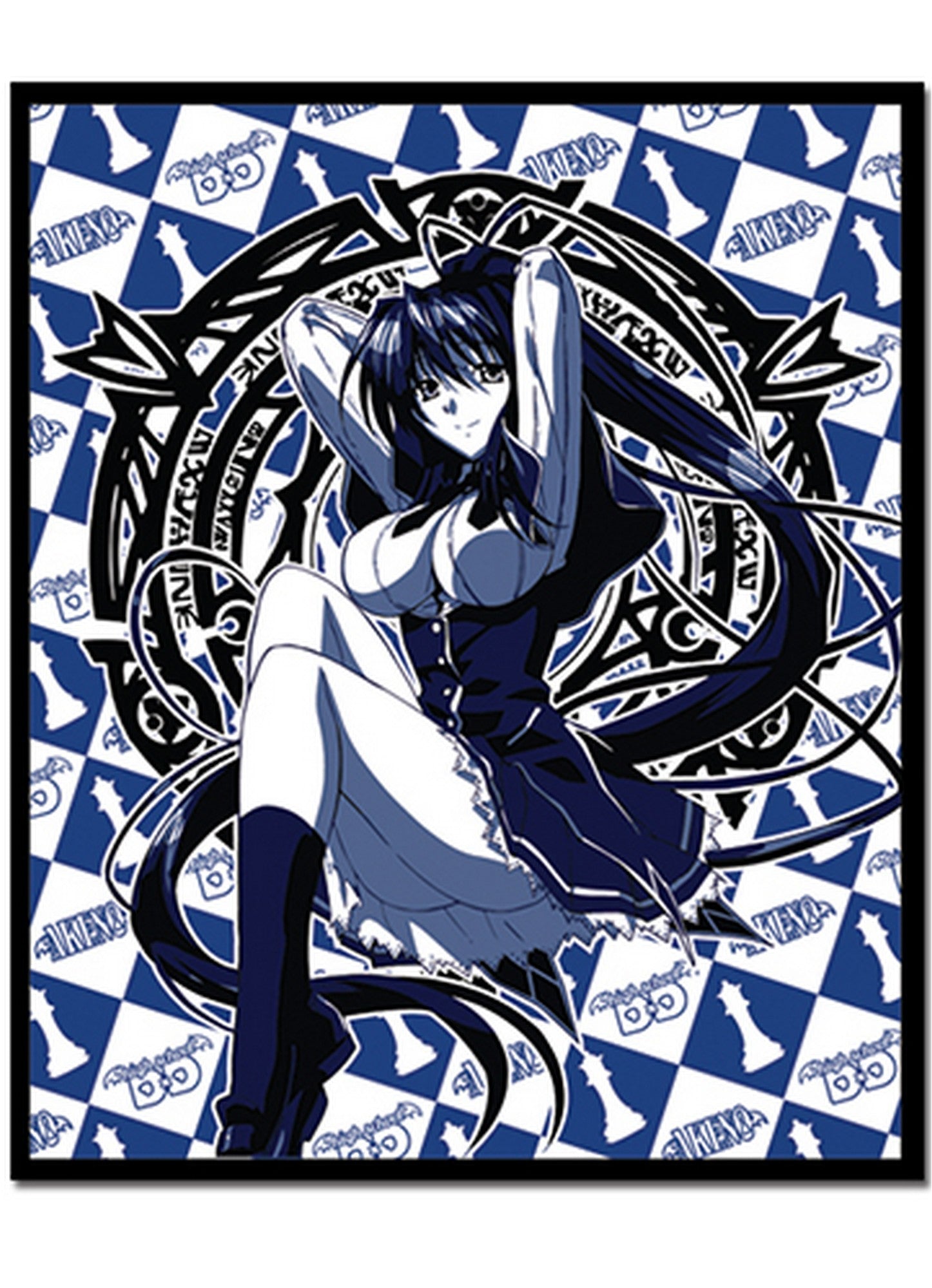 High School DxD - Akeno Throw Blanket 46"W x 60"H