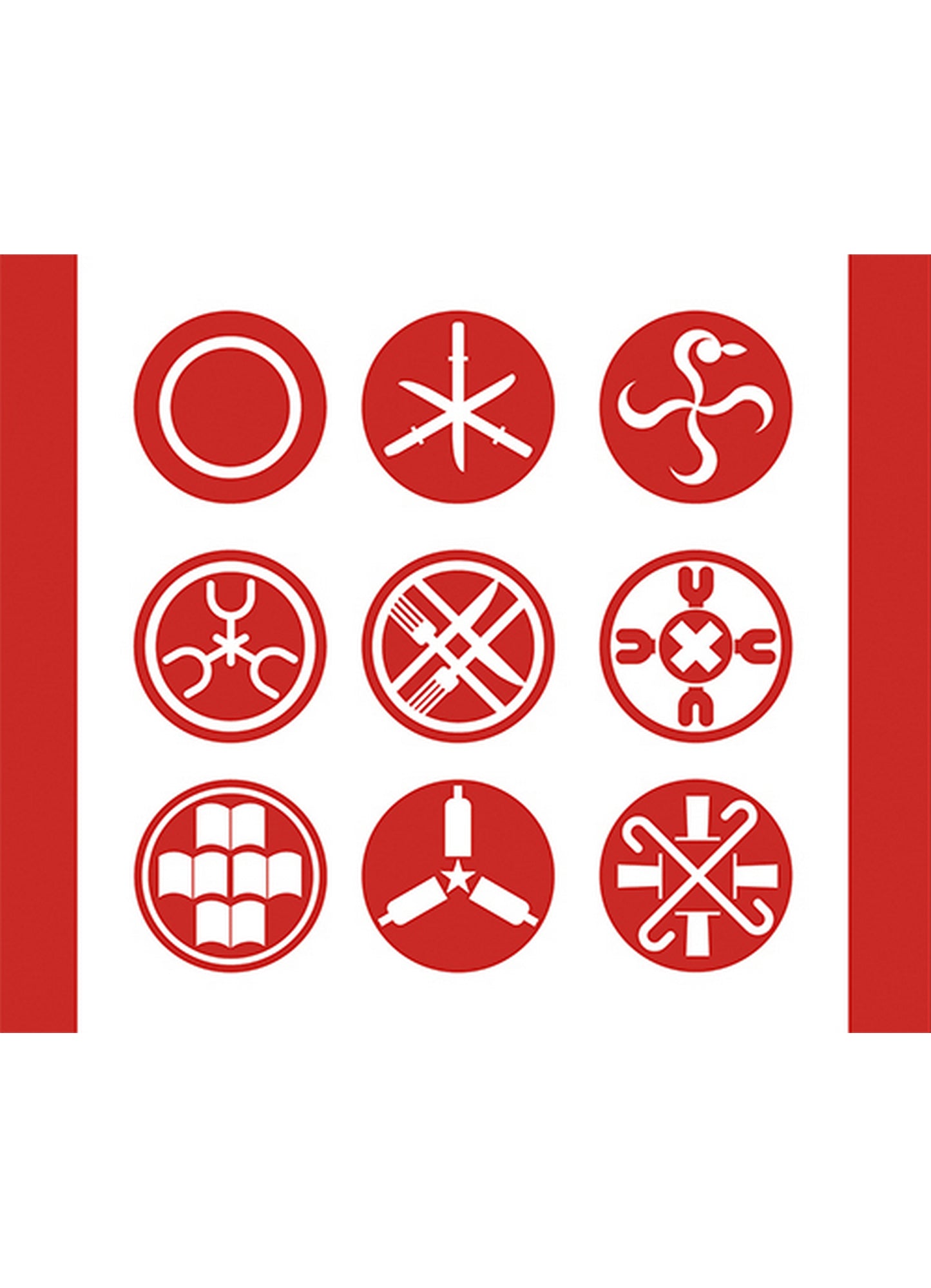 One Piece - Symbols Throw Blanket 46"W x 60"H