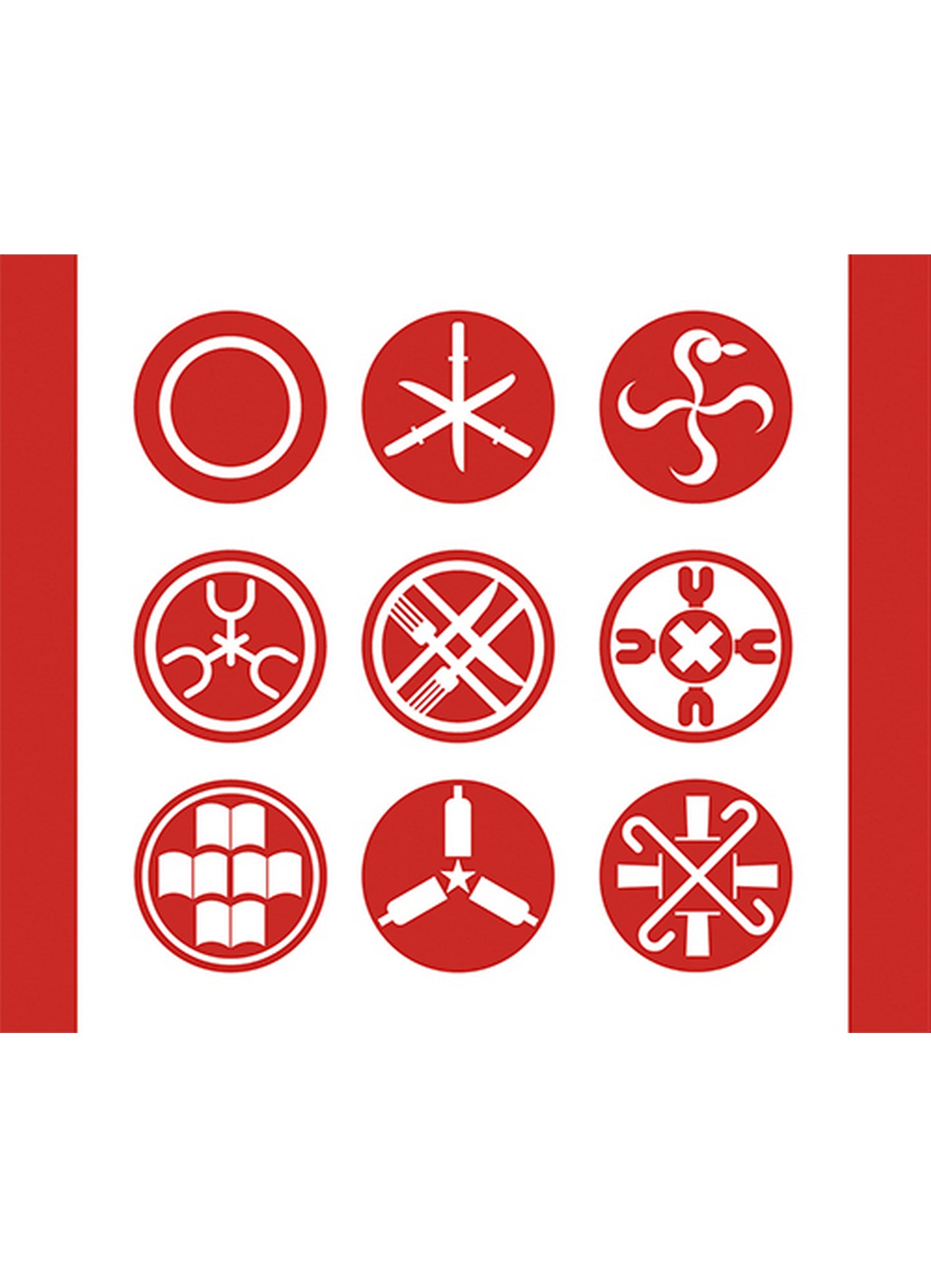 One Piece - Symbols Throw Blanket 46"W x 60"H